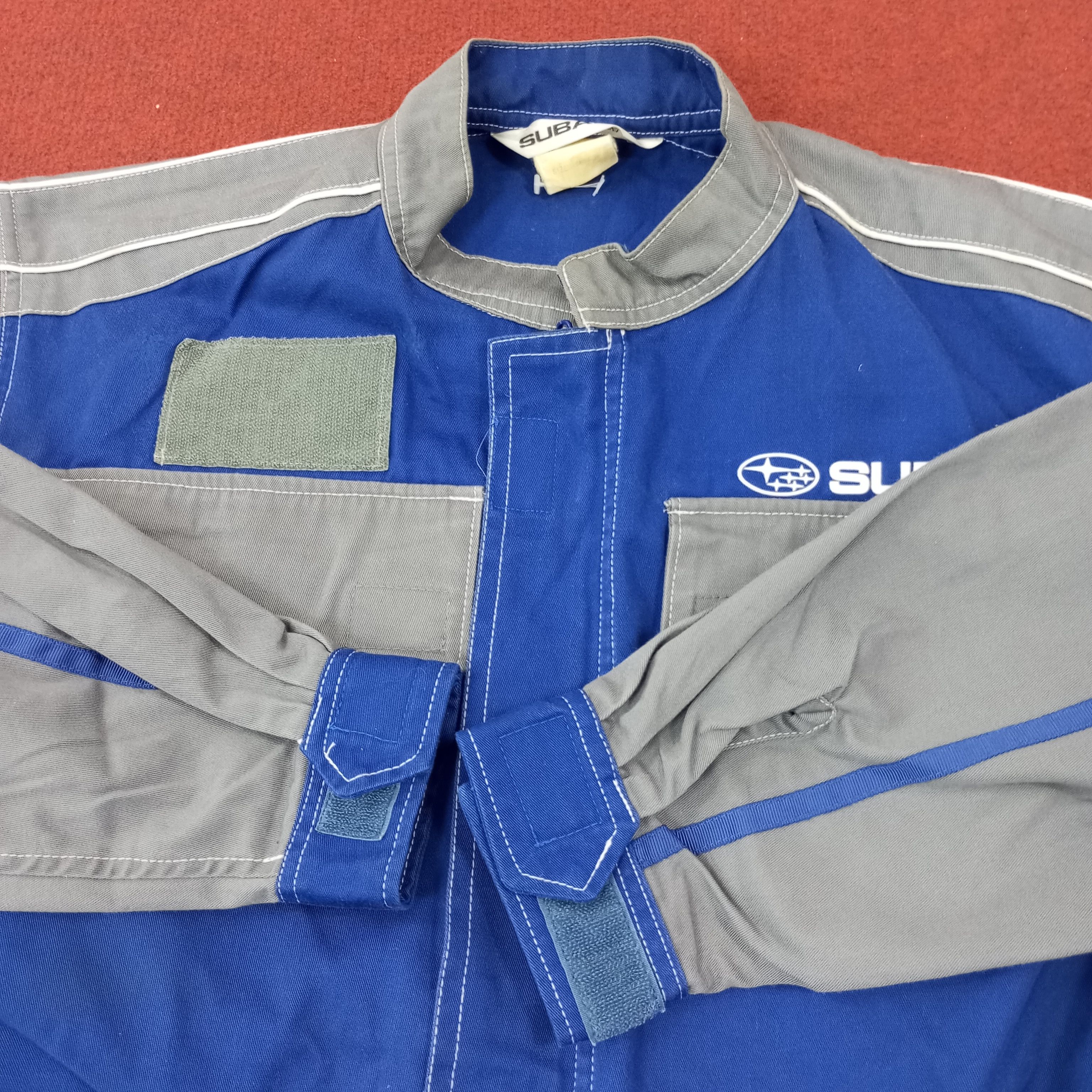 Japanese Brand × Vintage Subaru Japanese Motorsports Coverall Jacket c216n9 Size US M / EU 48-50 / 2 - 11 Thumbnail