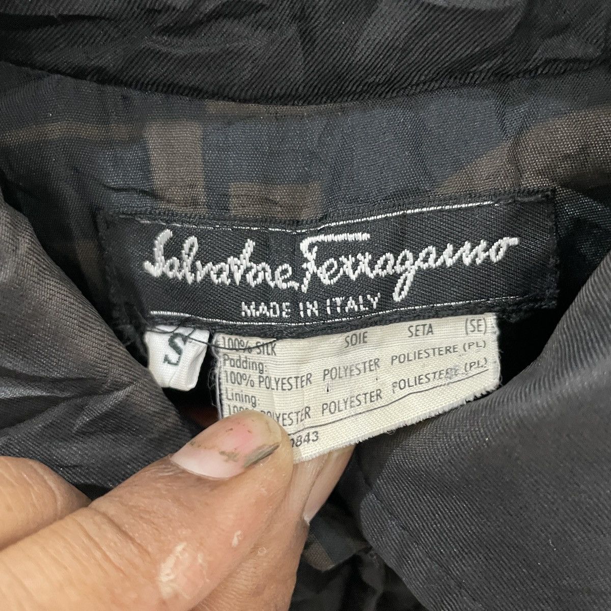 Salvatore Ferragamo Vintage Salvatore Ferragamo Button Ups Jacket REF2444 Size US M / EU 48-50 / 2 - 6 Thumbnail