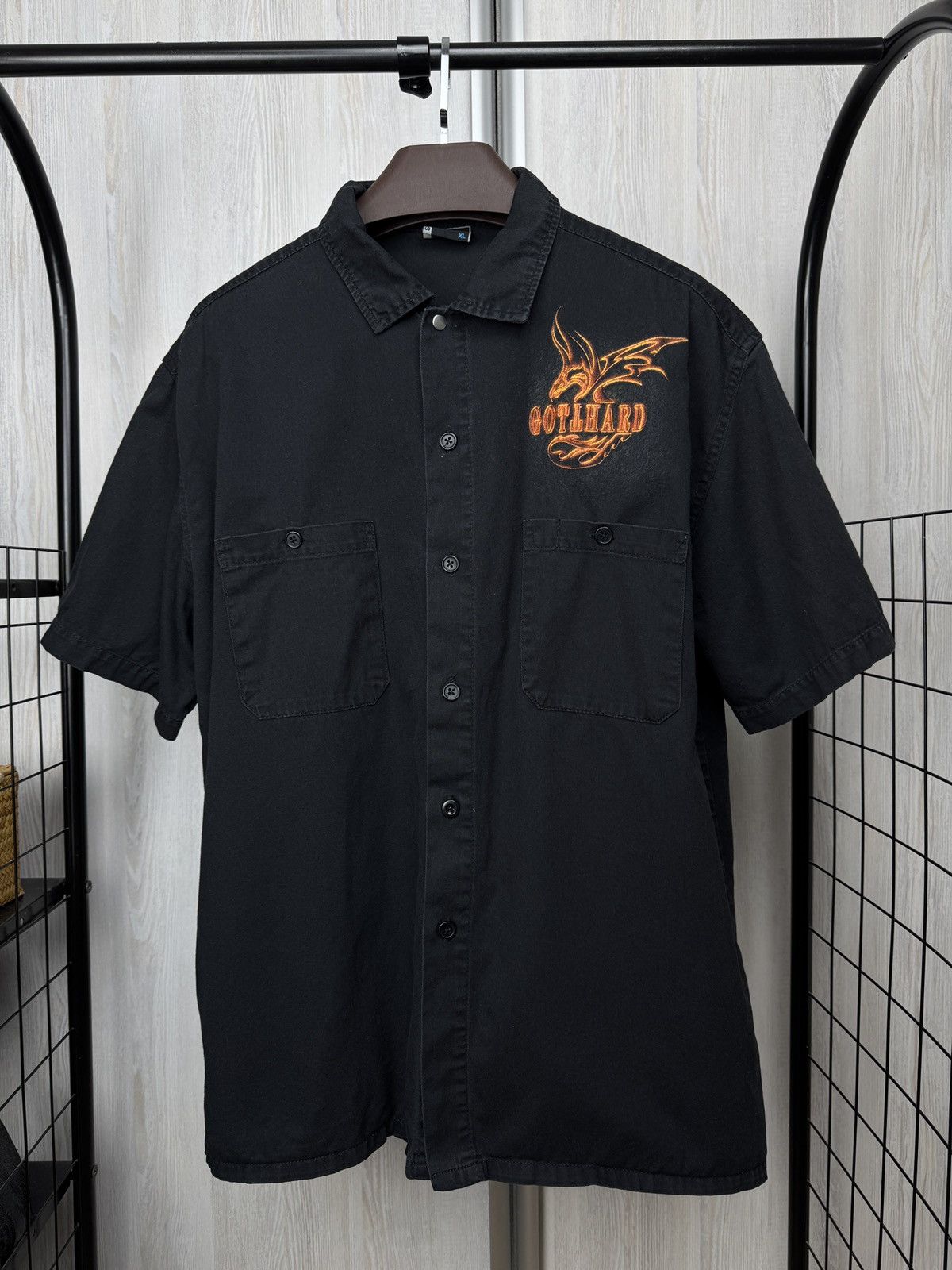 Band Tees Gotthard Firebirth vintage black short sleeve shirt Size US XL / EU 56 / 4 - 1 Thumbnail