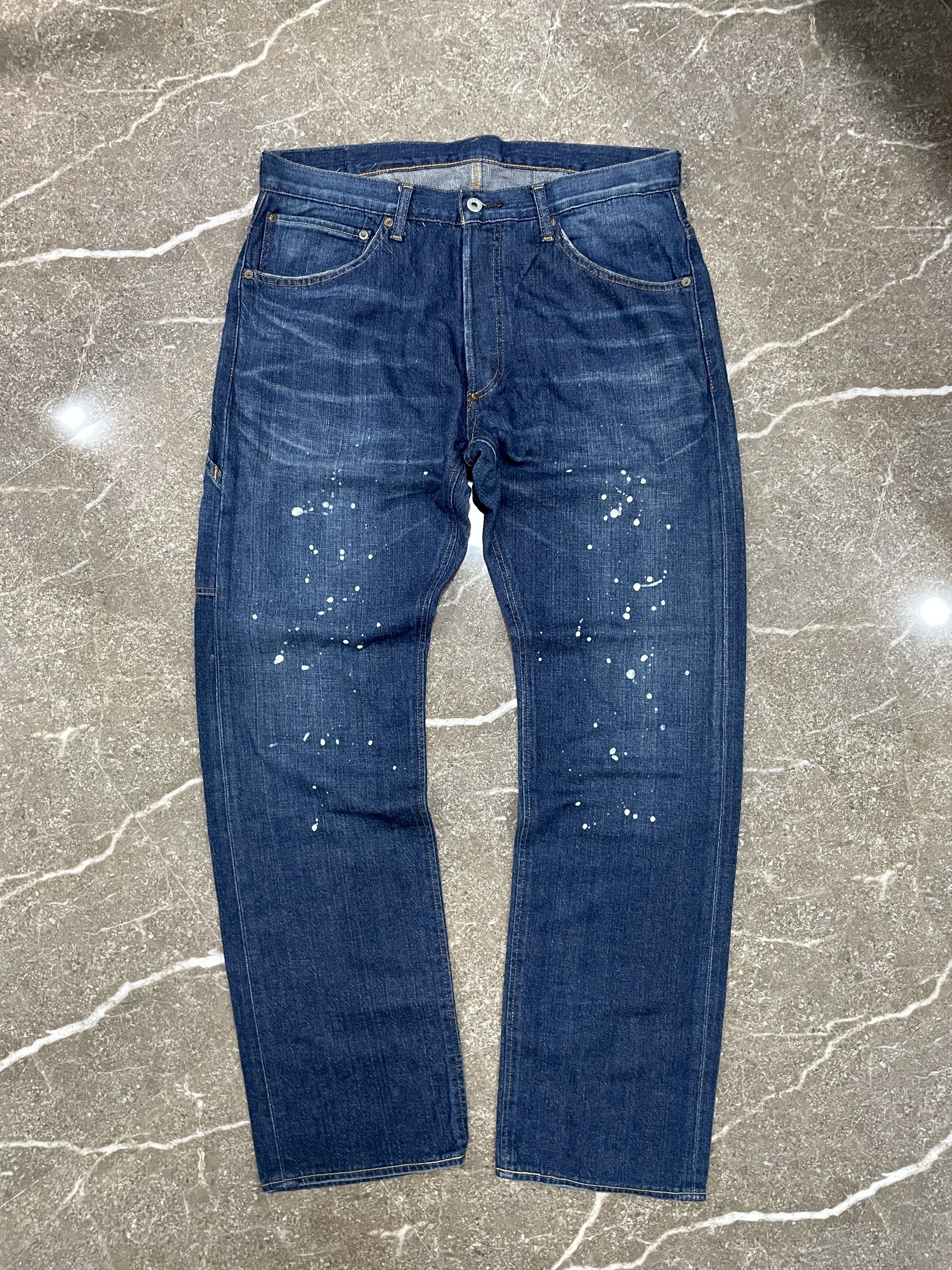 Bape Bape Paint Splat Carpenter Jeans Size US 35 - 5 Thumbnail