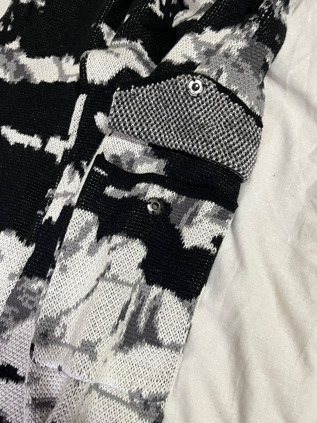 Siberia Hills 'TIGER KNIT' camoflauge cargo sweatpants Size US 32 / EU 48 - 4 Thumbnail