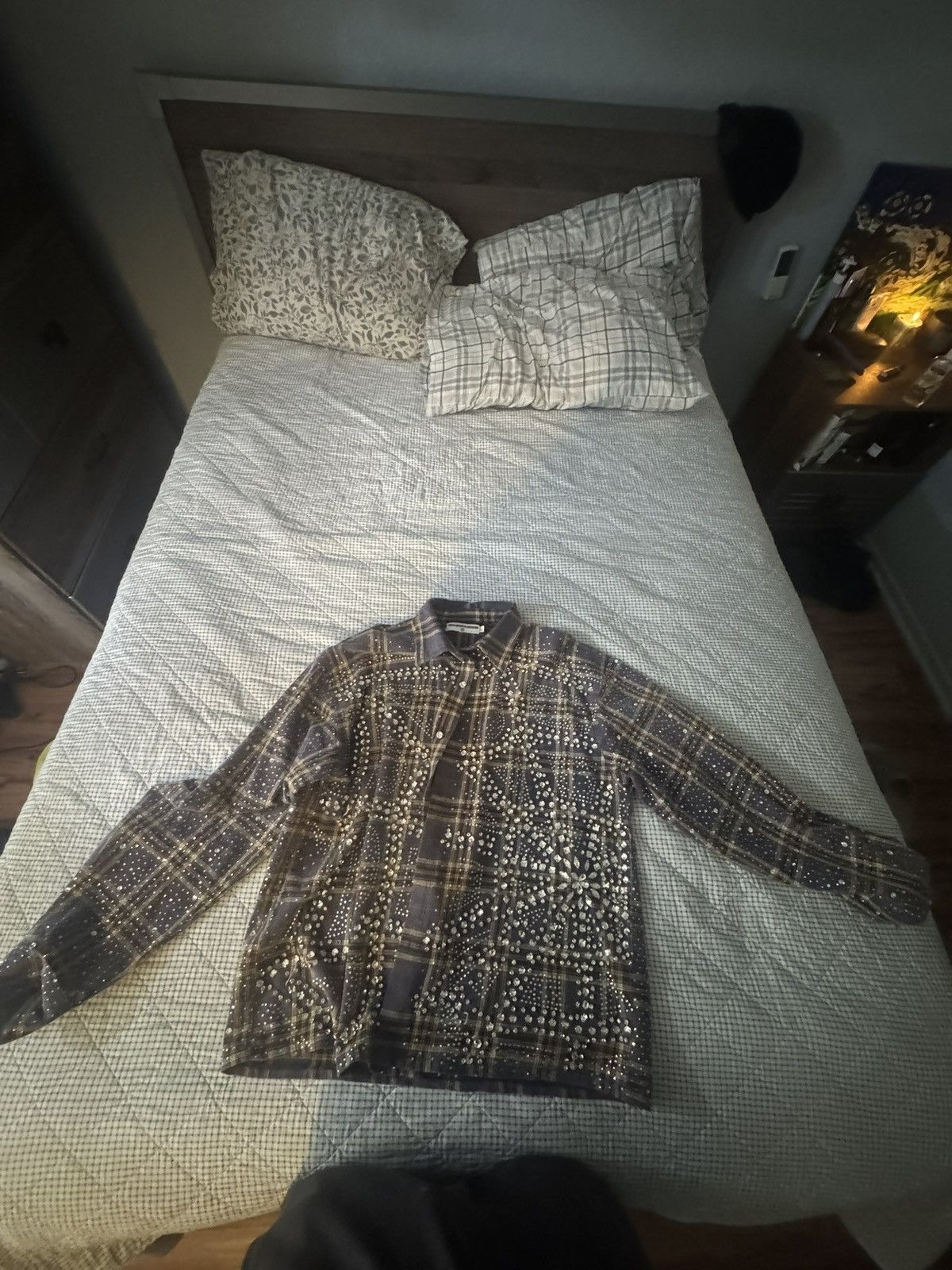 Vale Vale Purple Flannel Size US L / EU 52-54 / 3 - 3 Thumbnail