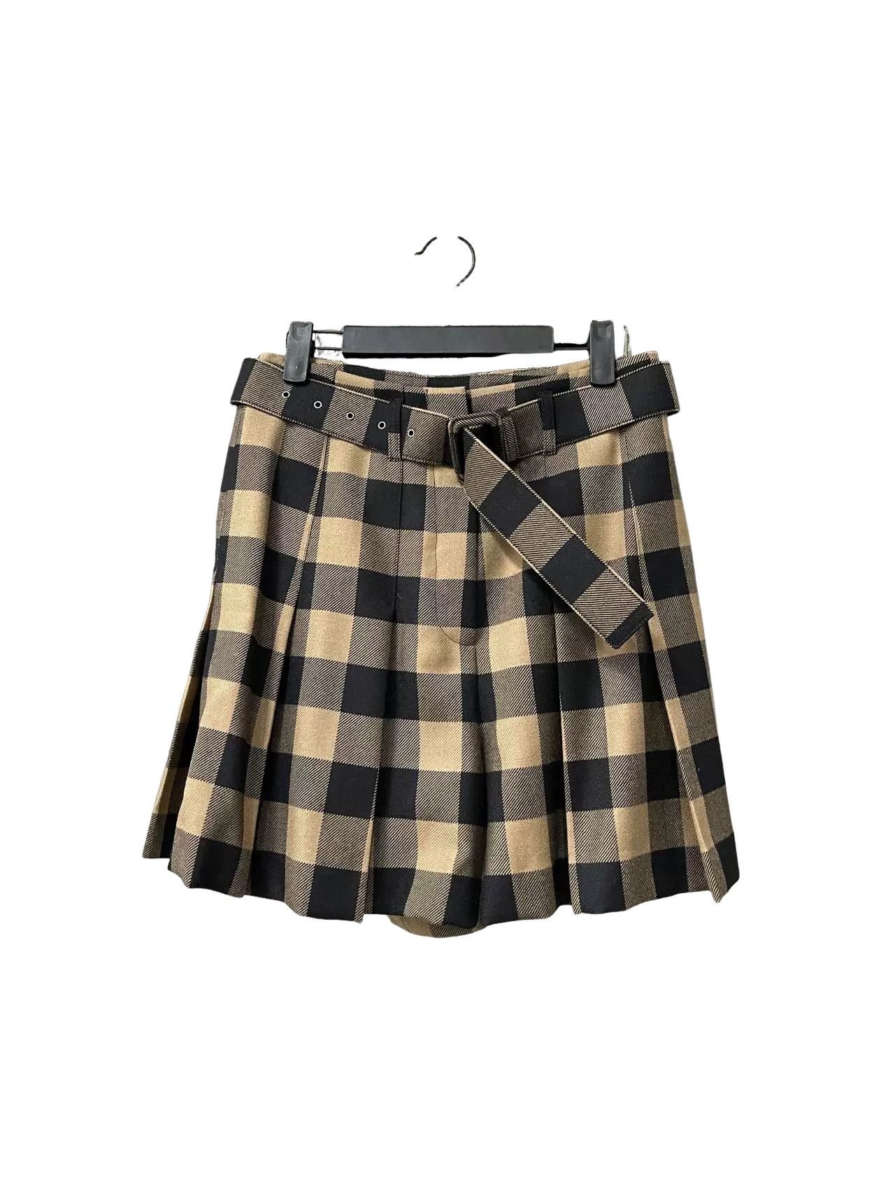 Dior Dior Plaid Wool Pleated Shorts Size 36 Size 26" / US 2 / IT 38 - 1 Thumbnail