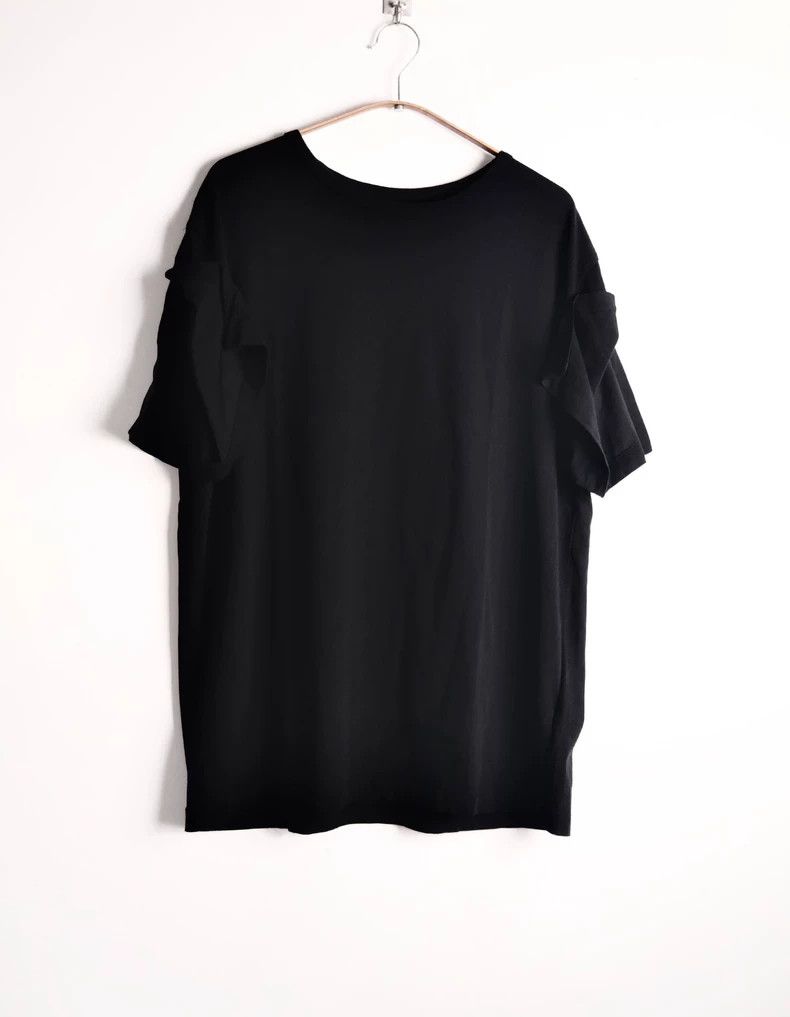 Yohji Yamamoto Yohji Yamamoto Shadow Discharging Short Sleeve Shirt 2505-N Size US M / EU 48-50 / 2 - 2 Thumbnail