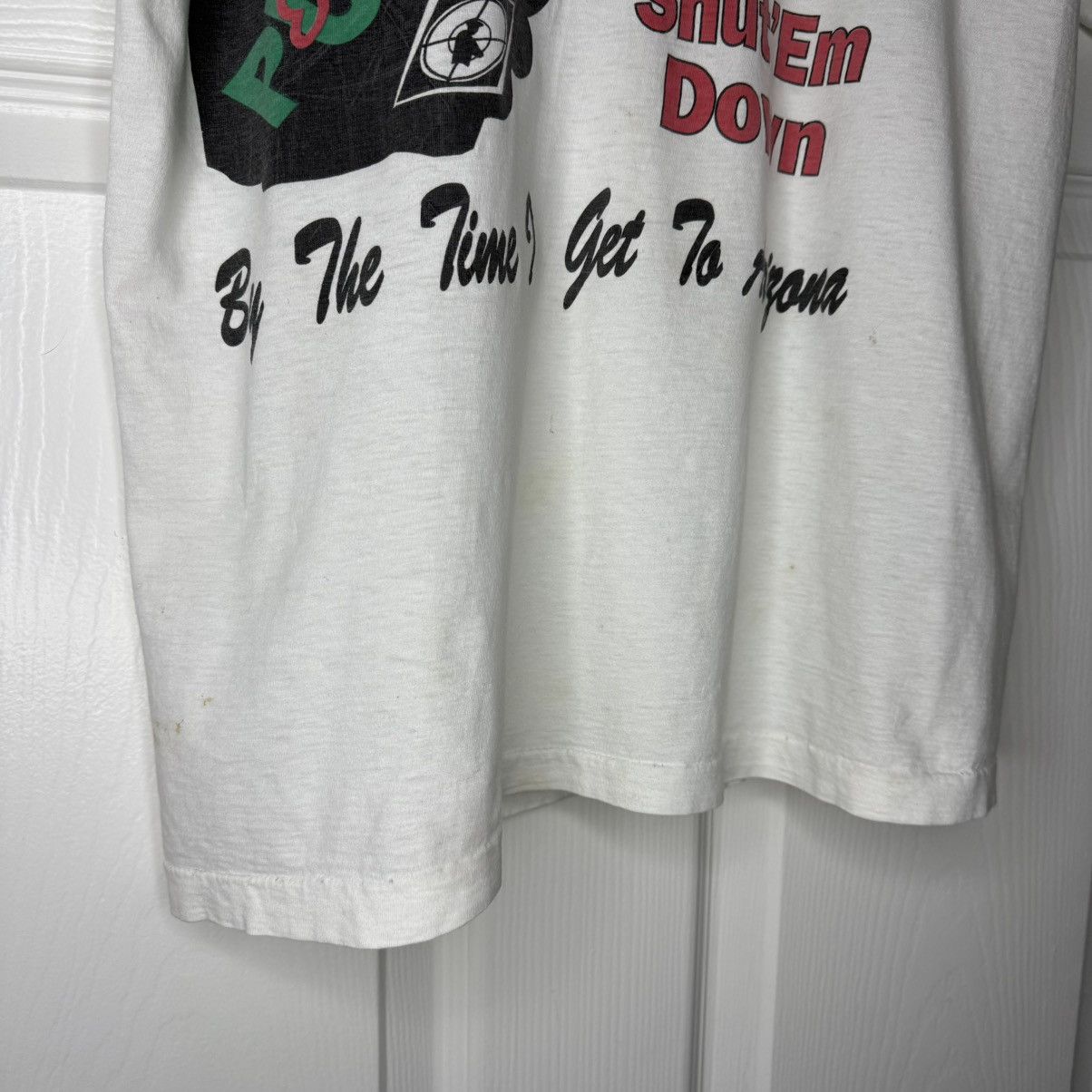 Vintage Vintage Single Stitch Public Enemy Apocalypse Sz S Size US S / EU 44-46 / 1 - 2 Thumbnail