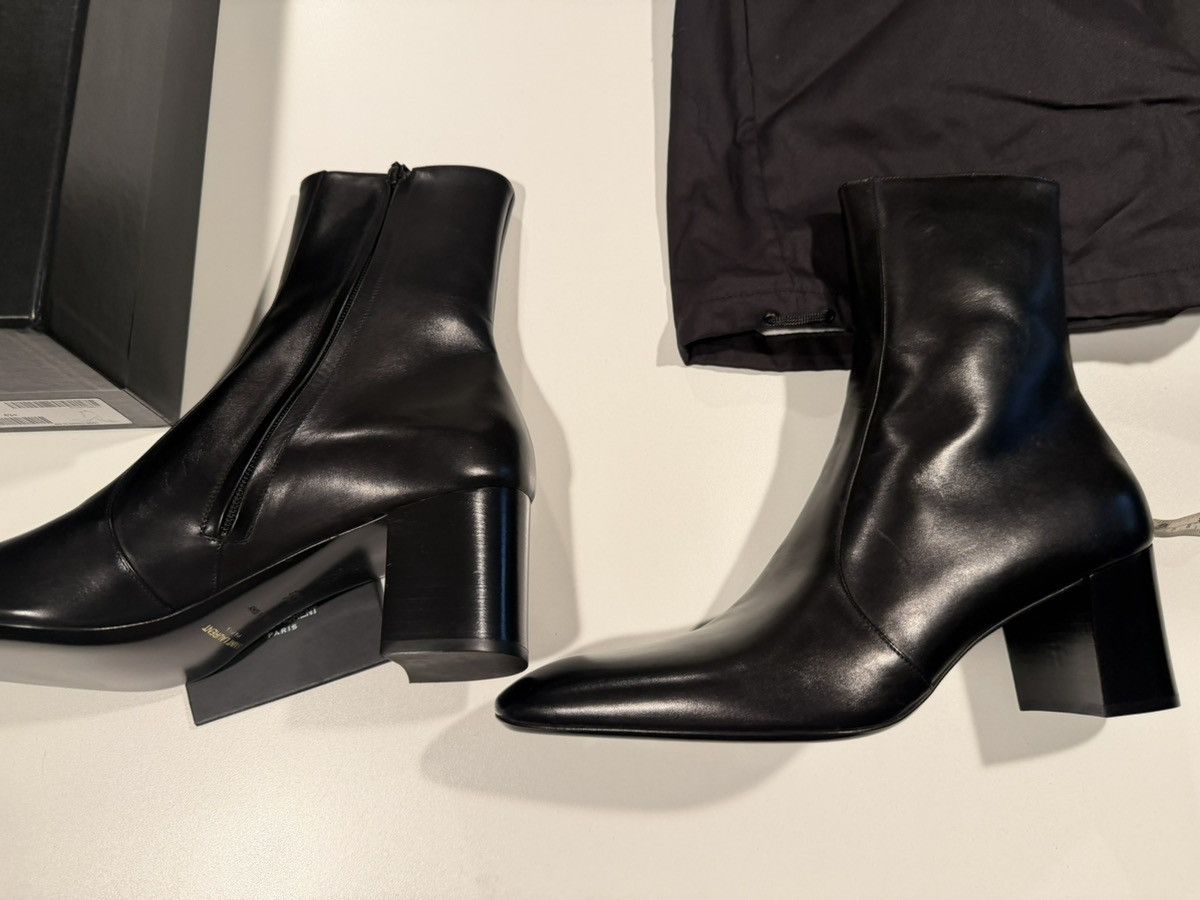 Saint Laurent Paris SAINT LAURENT XIV Leather Chelsea Boots 43.5/10.5 Size US 10.5 / EU 43-44 - 8 Thumbnail