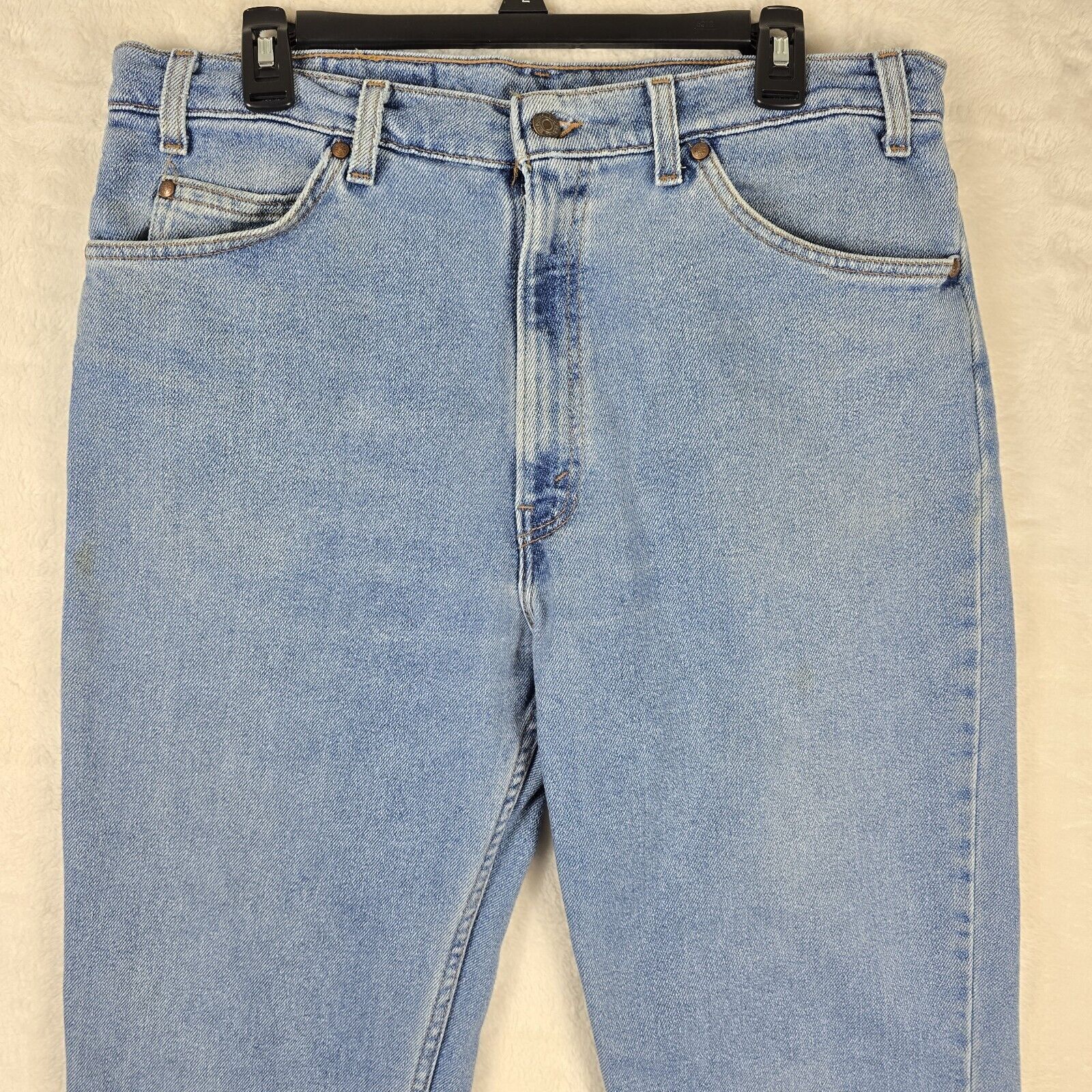 Levi's VTG Levis 540 Jeans Mens 36x32 Relaxed Tapered Made In USA Size US 36 / EU 52 - 9 Thumbnail