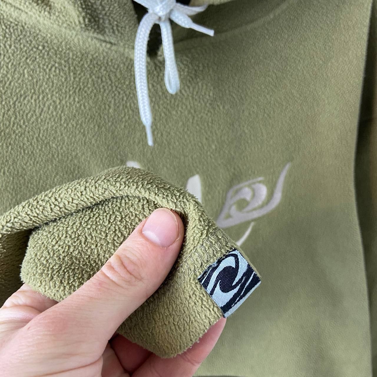 Vintage Hooded Fleece Vintage Big Embroidered Logo Y2K Hoodie Size US M / EU 48-50 / 2 - 7 Thumbnail