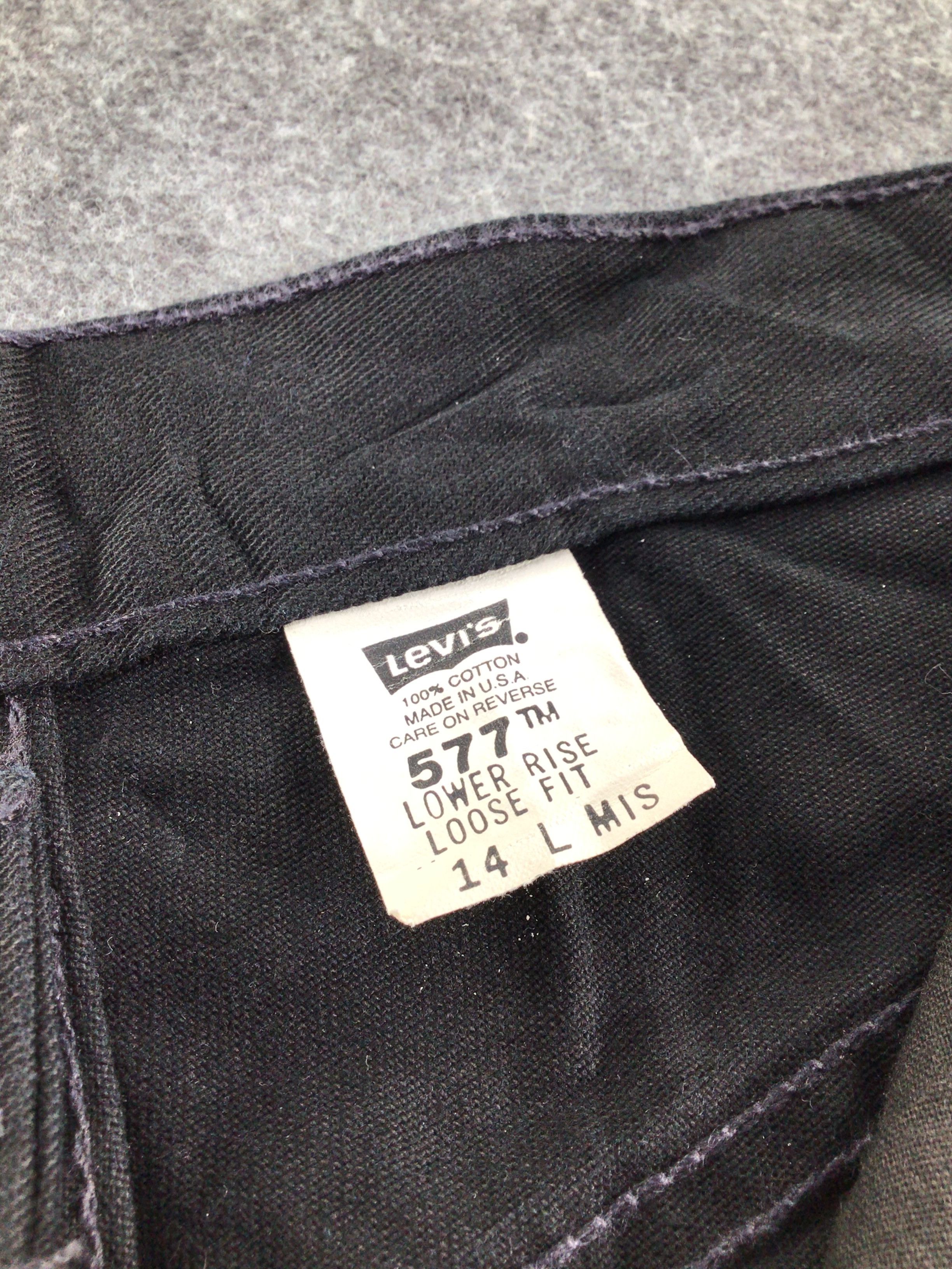 Levi's Vintage 90s Levis 577 Jeans-J625 Size US 34 / EU 50 - 9 Thumbnail