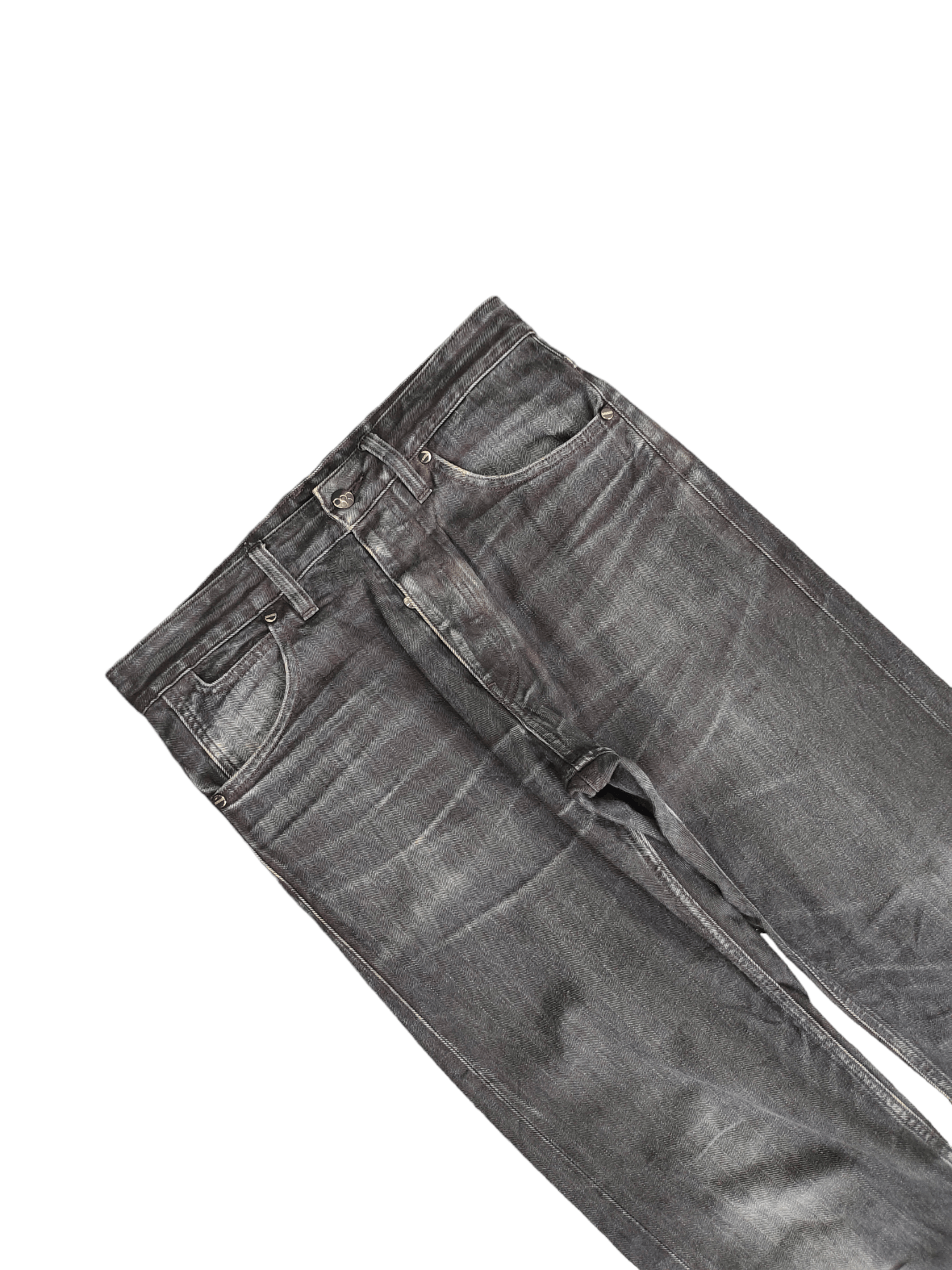 G-Star × Marc Newson G-Star Raw By Marc Newson Hbt Clawmark Selvedge Denim Pants Size US 30 / EU 46 - 11 Thumbnail