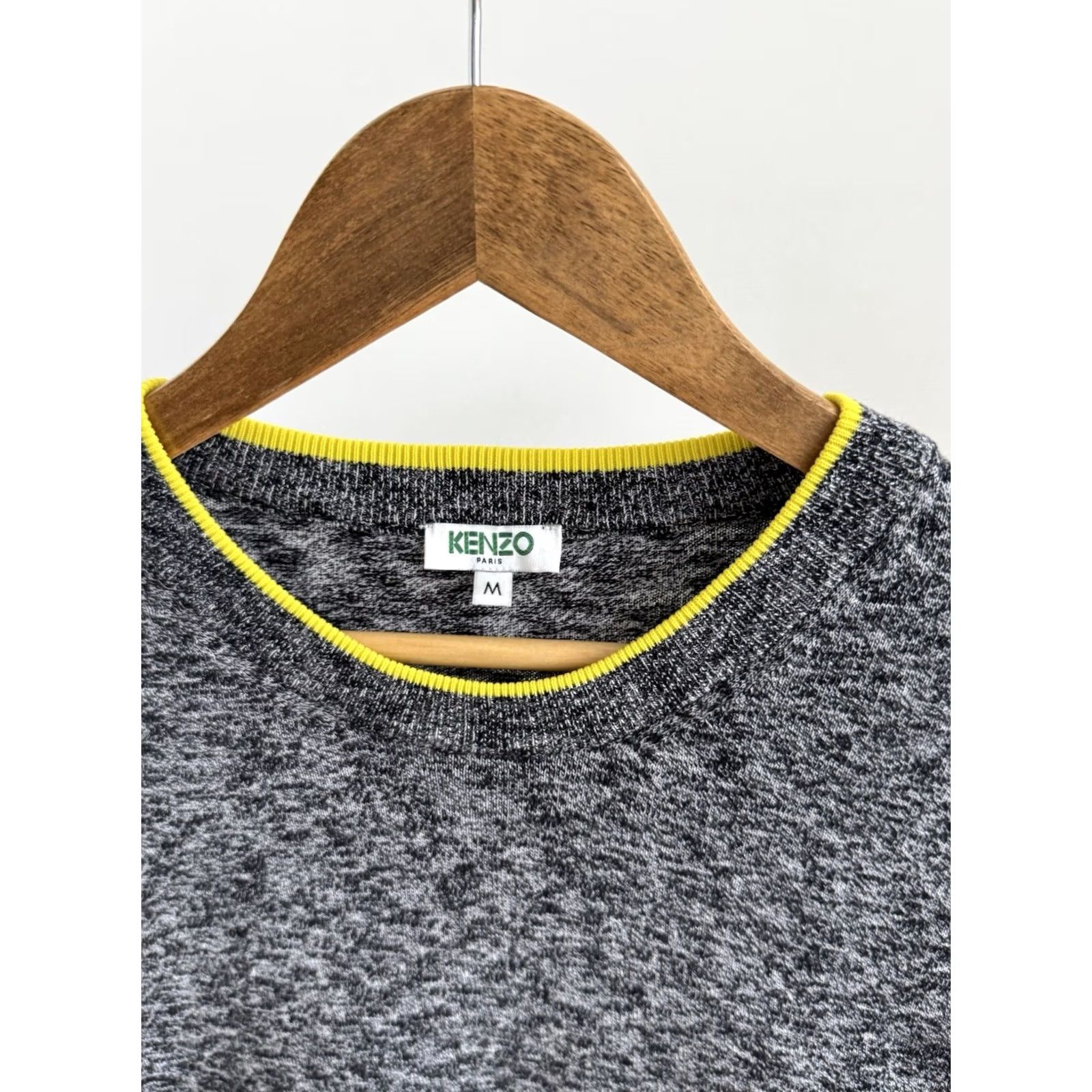 Kenzo KENZO PARIS Crew Neck Pullover Gray Sweatshirt Embroidered Logo Men M Vintage Size US M / EU 48-50 / 2 - 6 Thumbnail