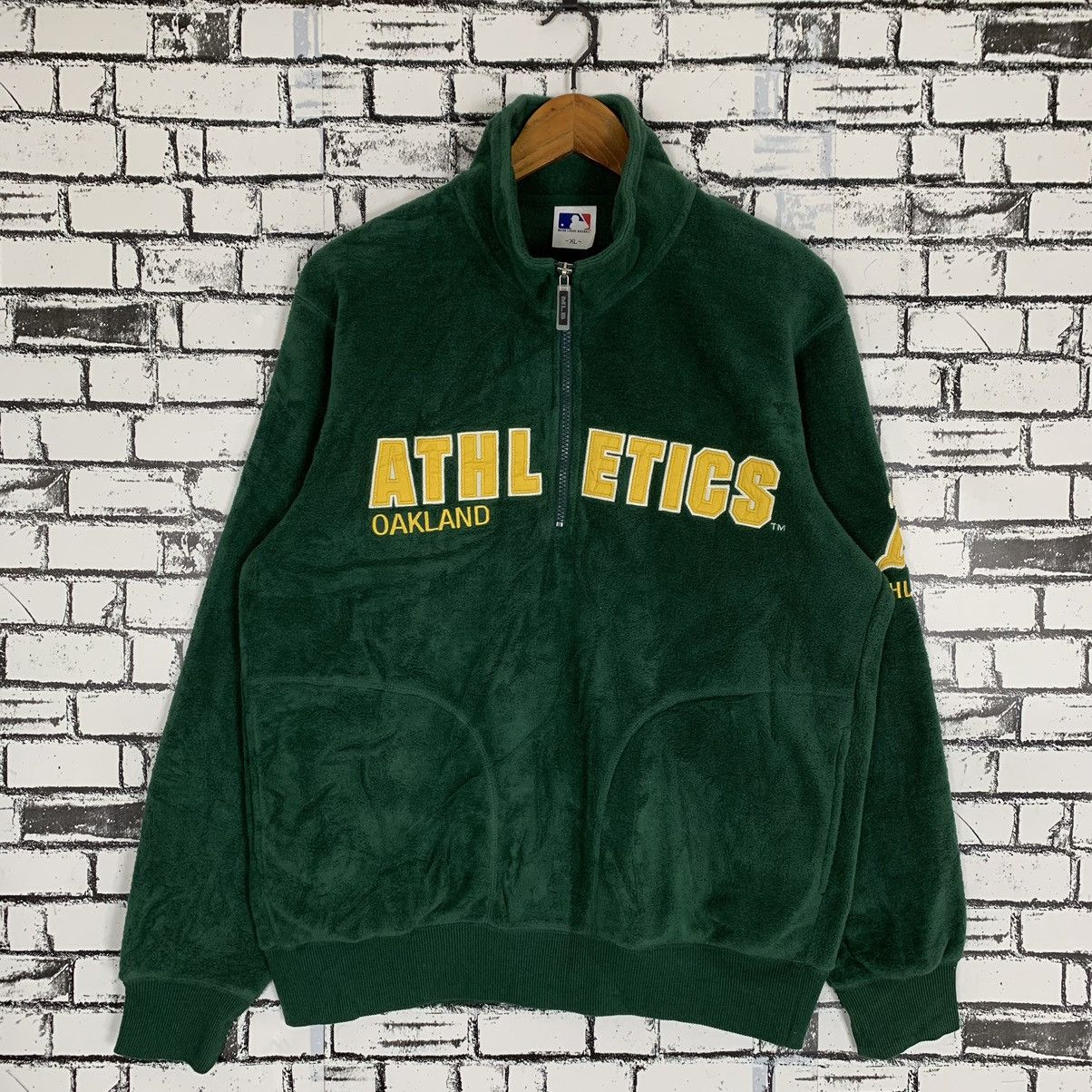 Major League Football(MLB) Uniqlo Athletic Oakland Hulf Zip