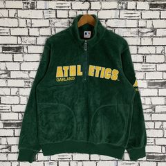 Rare Vintage Oakland A's Jacket Cooperstown Reversible World