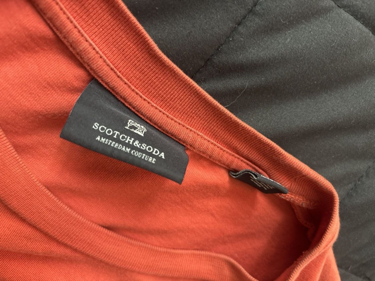 Scotch & Soda Scotch & Soda Orange Tee Size US L / EU 52-54 / 3 - 4 Thumbnail
