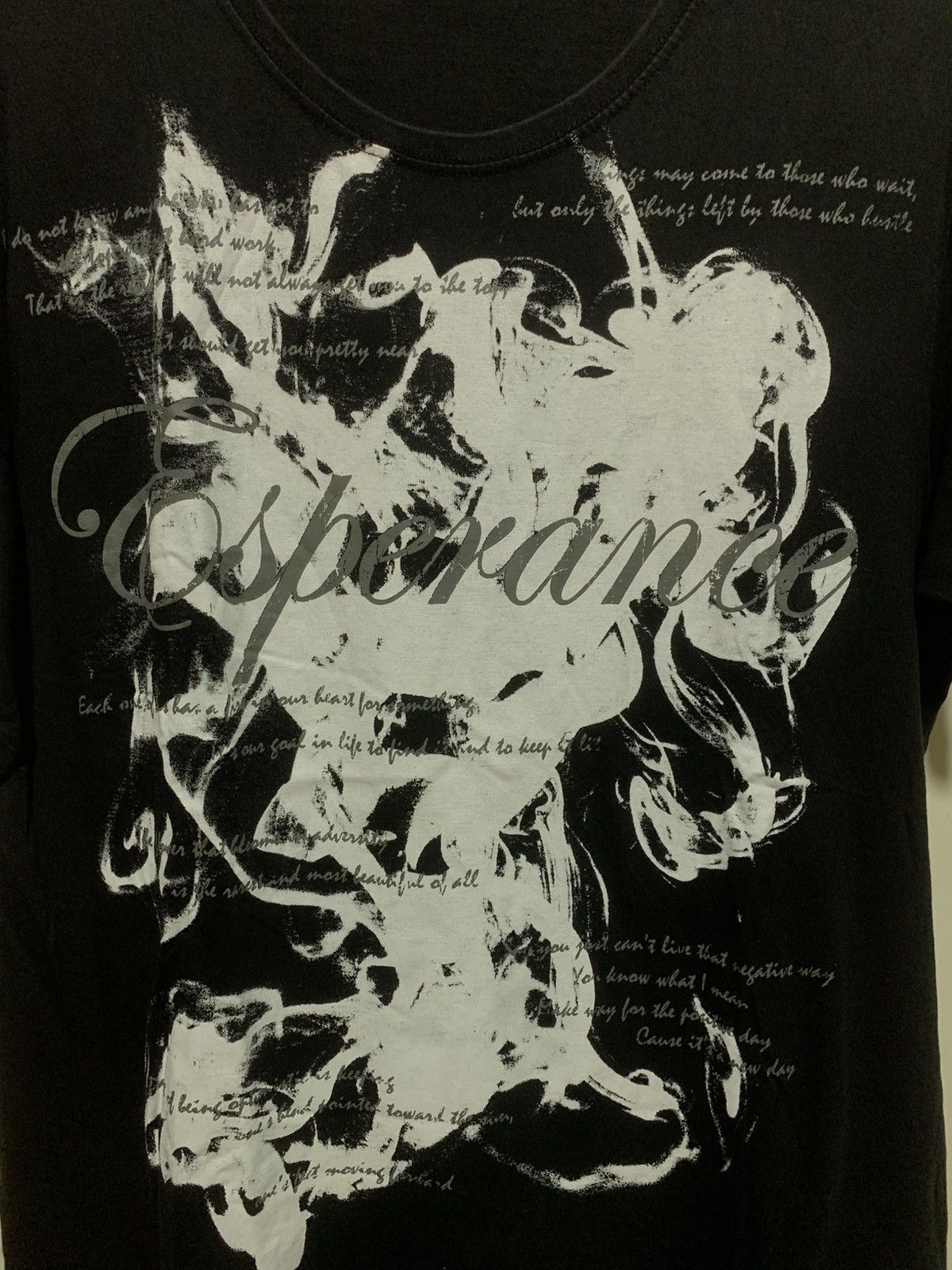 Hysteric Glamour × Undercover Japanese Esperance Smoke Poem Tee Ifsixwasnine Style Tee Size US L / EU 52-54 / 3 - 5 Thumbnail