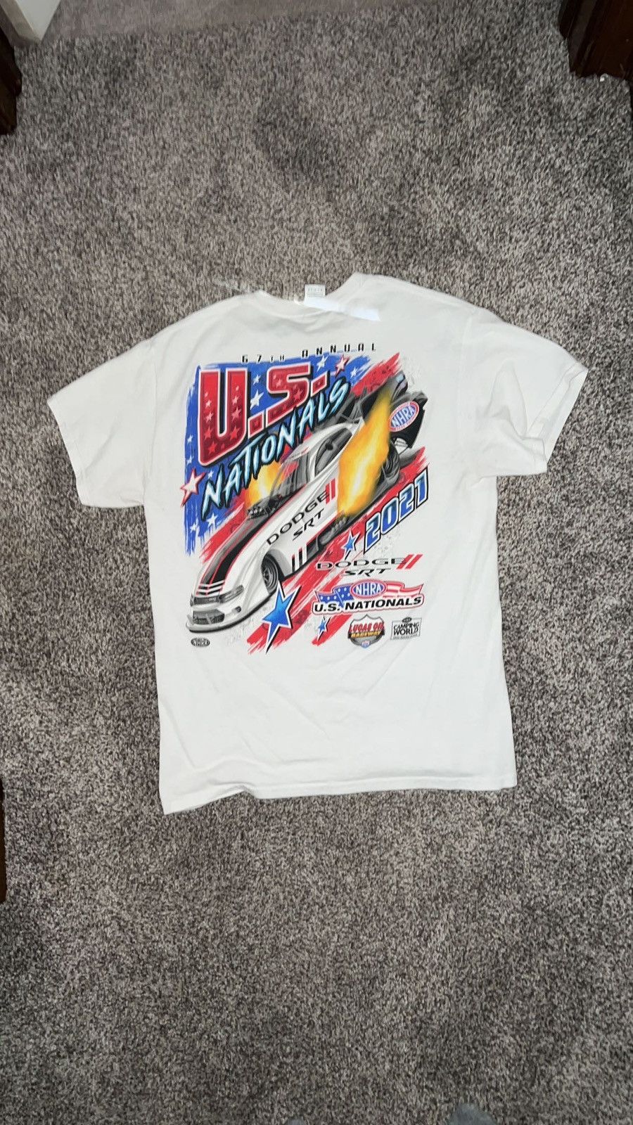 Vintage Dodge SRT NASCAR Tee Size US M / EU 48-50 / 2 - 2 Thumbnail