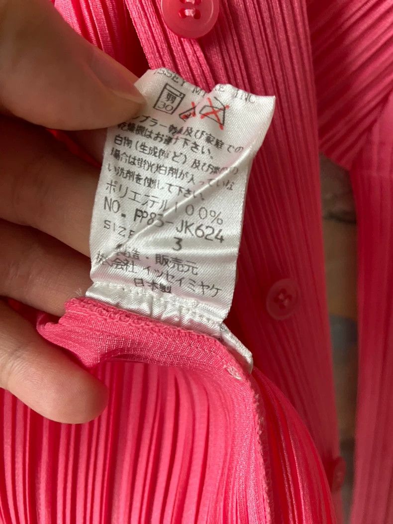 Issey Miyake issey miyake size:3 Pink pleated top Size XXS / US 00 / IT 34 - 8 Thumbnail