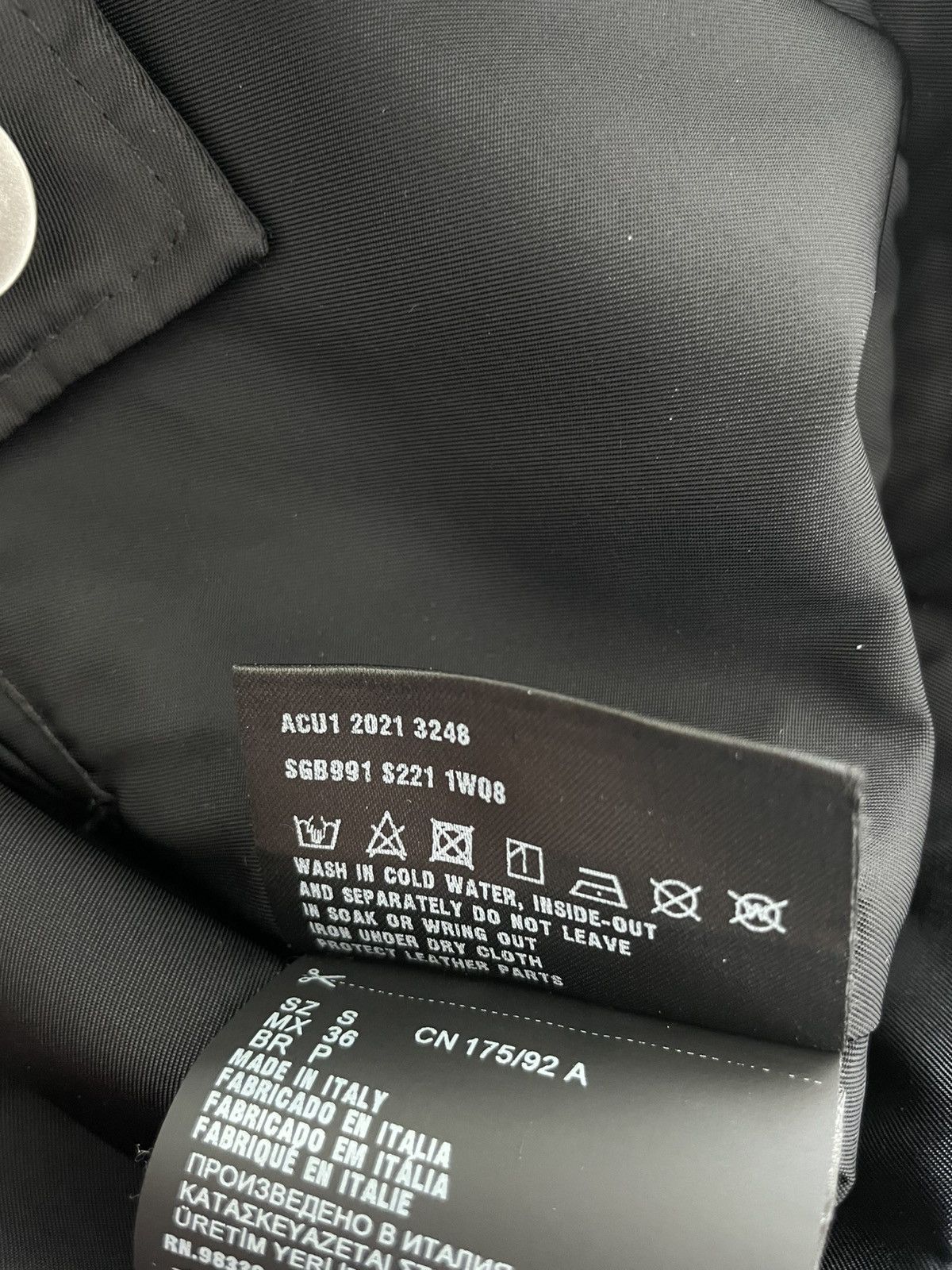 Prada Prada Re Nylon Classic Big Logo Jacket RARE SGB991S2211WQ8 Size US S / EU 44-46 / 1 - 9 Thumbnail
