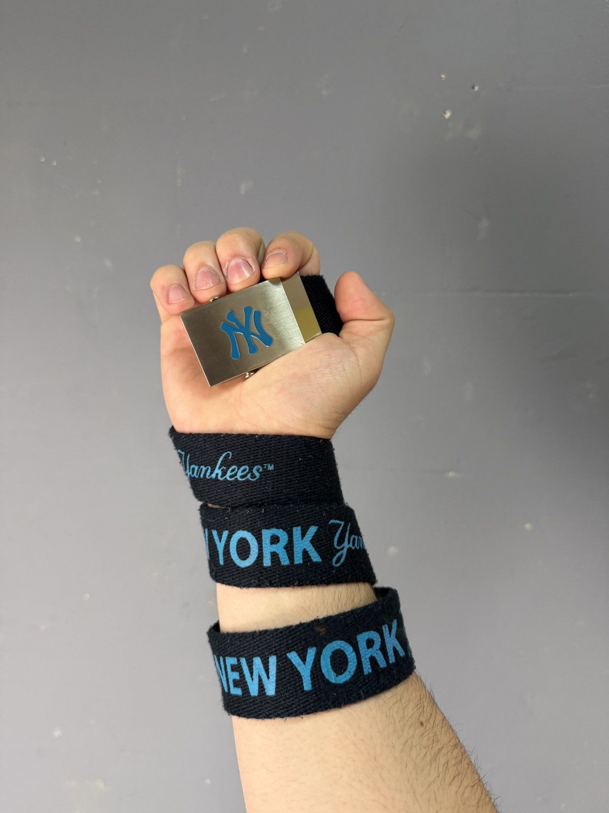 Japanese Brand Vintage Belt New York Yankees MLB Y2K Size ONE SIZE - 1 Thumbnail