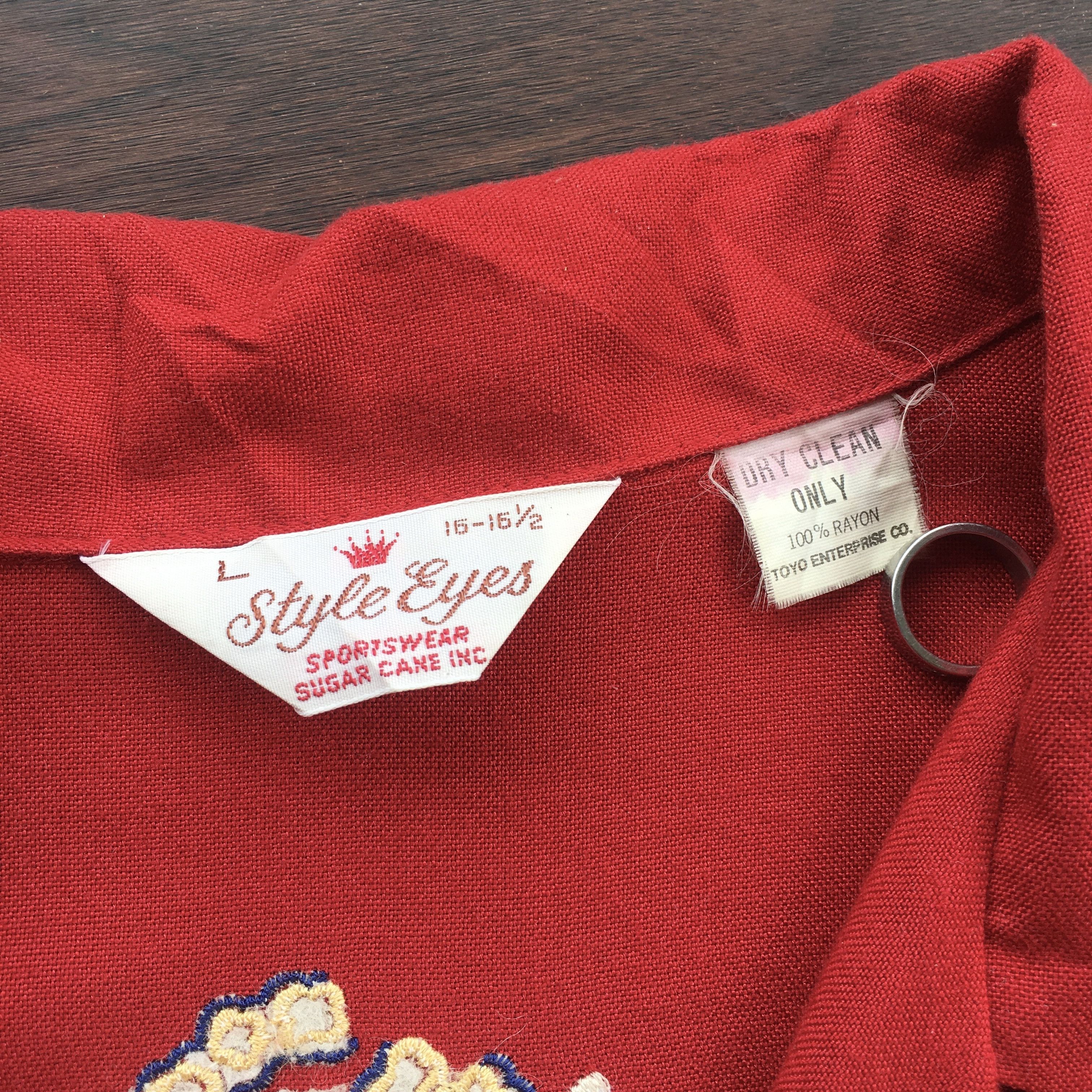 Sugar Cane Style eyes toyo enterprise rayoon shirt Size US L / EU 52-54 / 3 - 3 Thumbnail