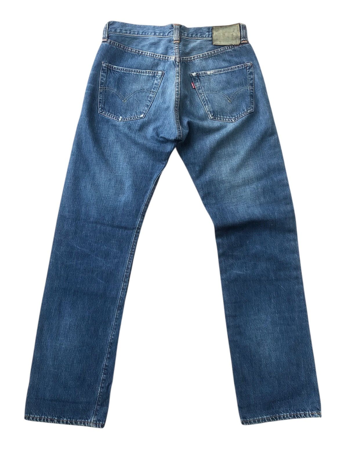 Levi's Vintage Clothing 💯LEVI'S VINTAGE CLOTHING LVC 501XX 1947 Selvedge Big E Jeans Size US 33 - 2 Thumbnail