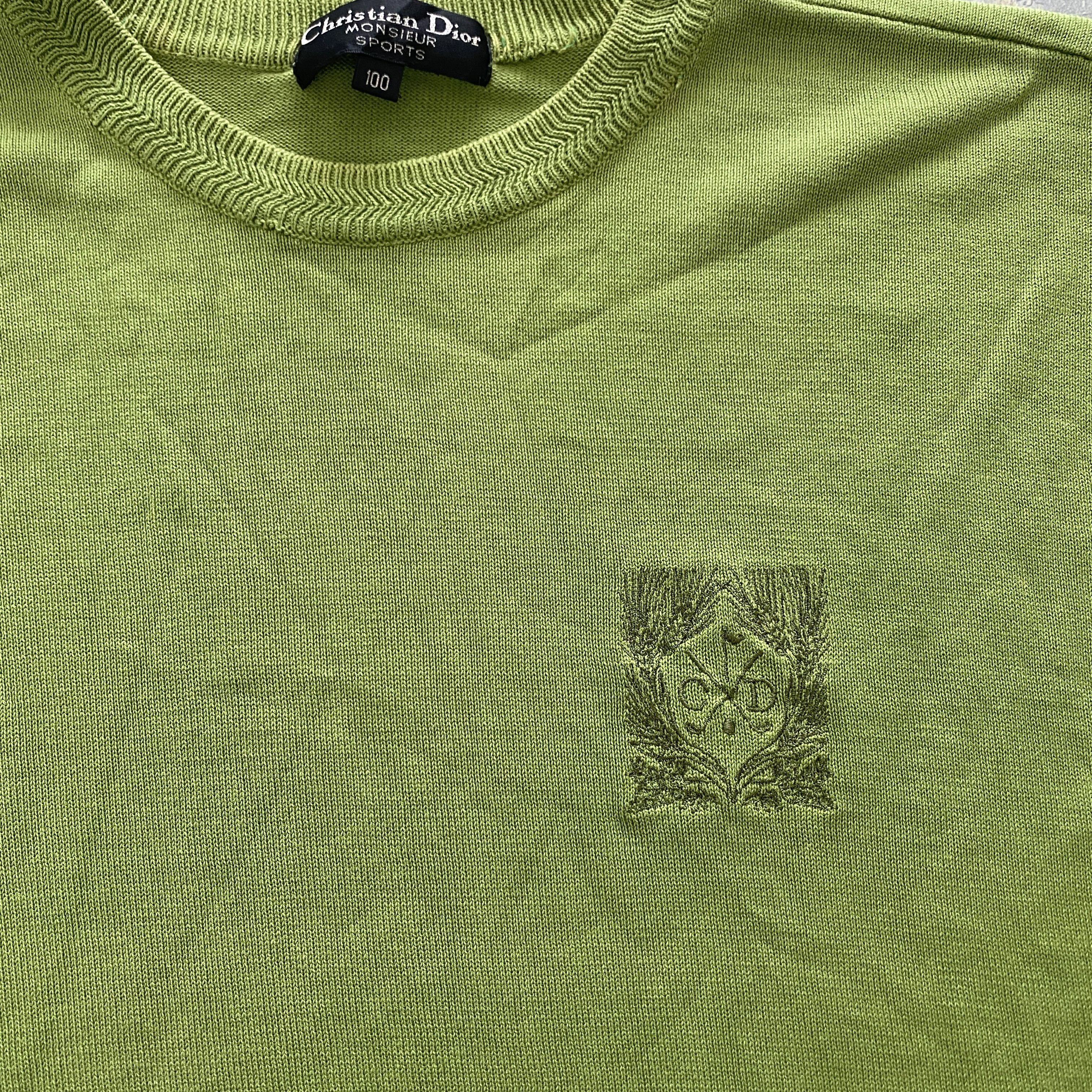 Christian Dior Monsieur × Vintage Vintage 90s Christian Dior Knitwear Size US M / EU 48-50 / 2 - 2 Thumbnail