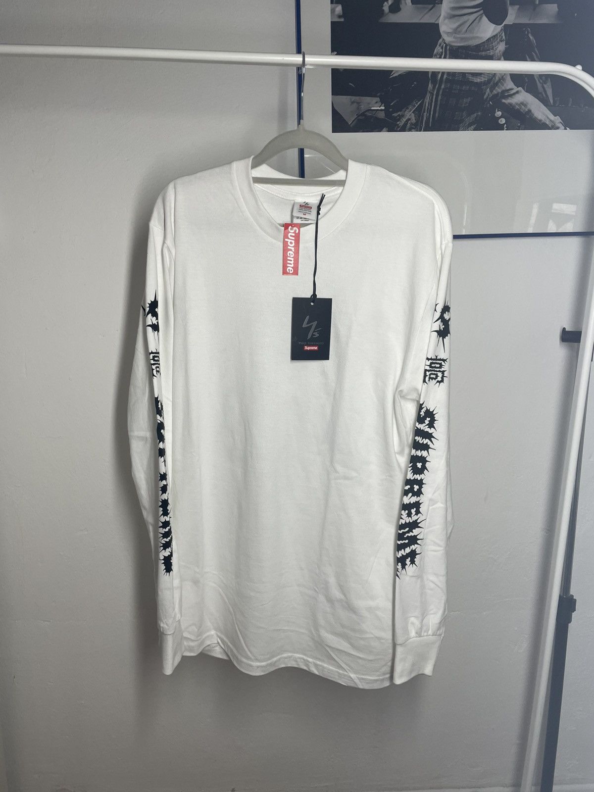 Supreme × Yohji Yamamoto Supreme x Yohji Yamamoto Longsleeve Size US M / EU 48-50 / 2 - 2 Thumbnail