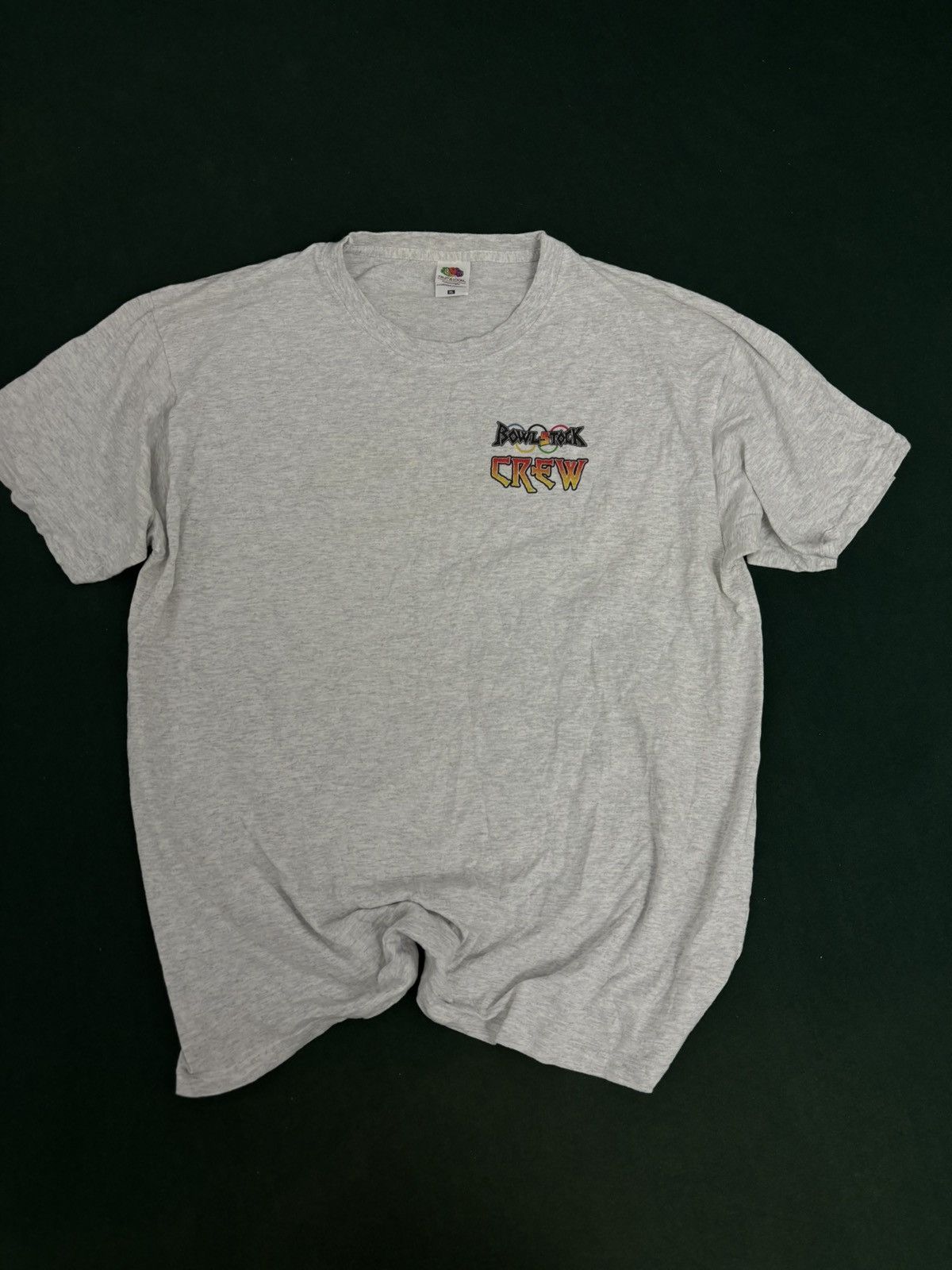 Fruit Of The Loom × Vintage Rare Bowlstock 2019 Crew T-Shirt Size US L / EU 52-54 / 3 - 3 Thumbnail