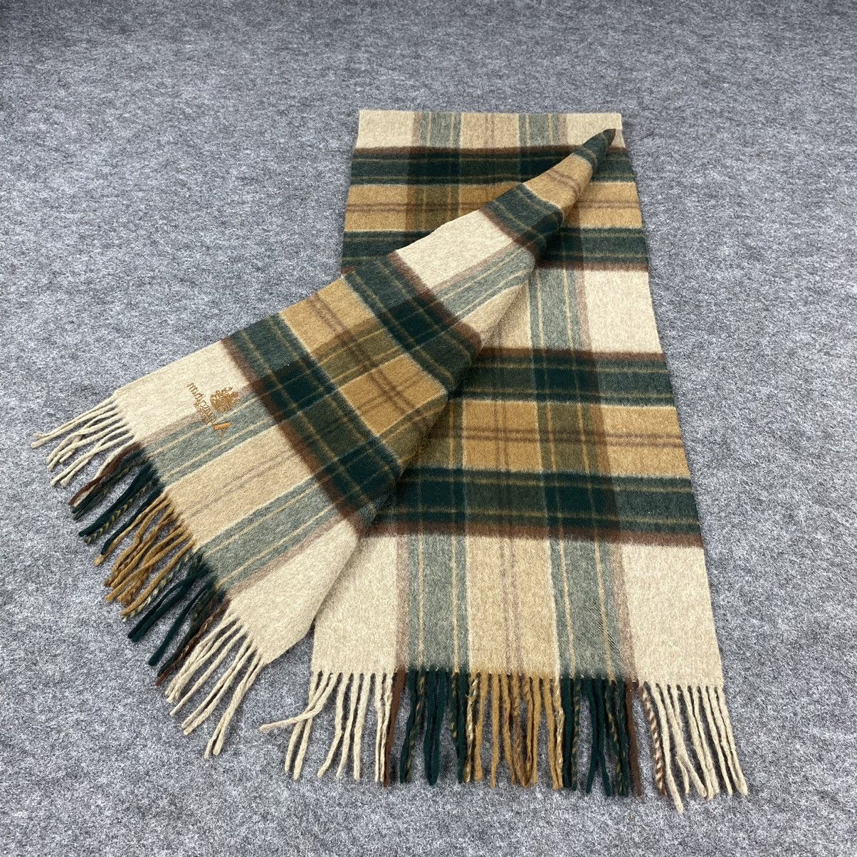 Aquascutum × Vintage Aquascutum Scarf # Muffler # Neckwear # D163 Size ONE SIZE - 3 Thumbnail
