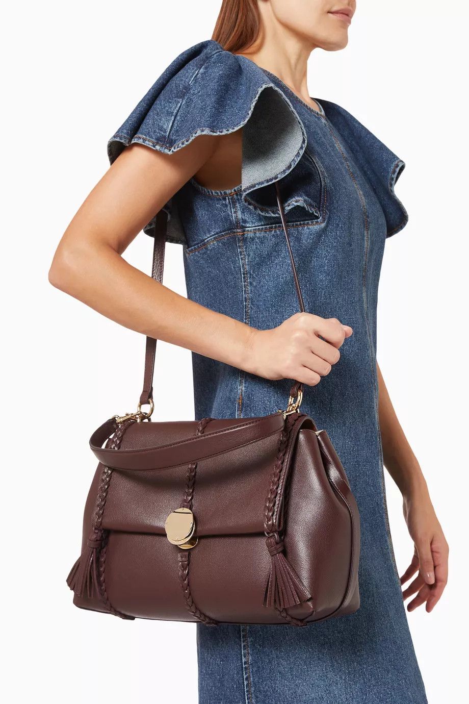 Chloe o1y0825 Size : OS / Handbag in Dark Brown Size ONE SIZE - 5 Thumbnail