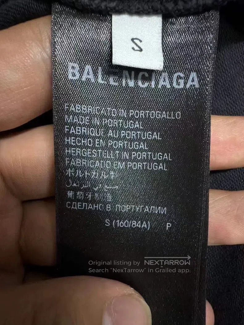 Balenciaga Balenciaga Masking Tape Short Sleeve Size US S / EU 44-46 / 1 - 4 Thumbnail