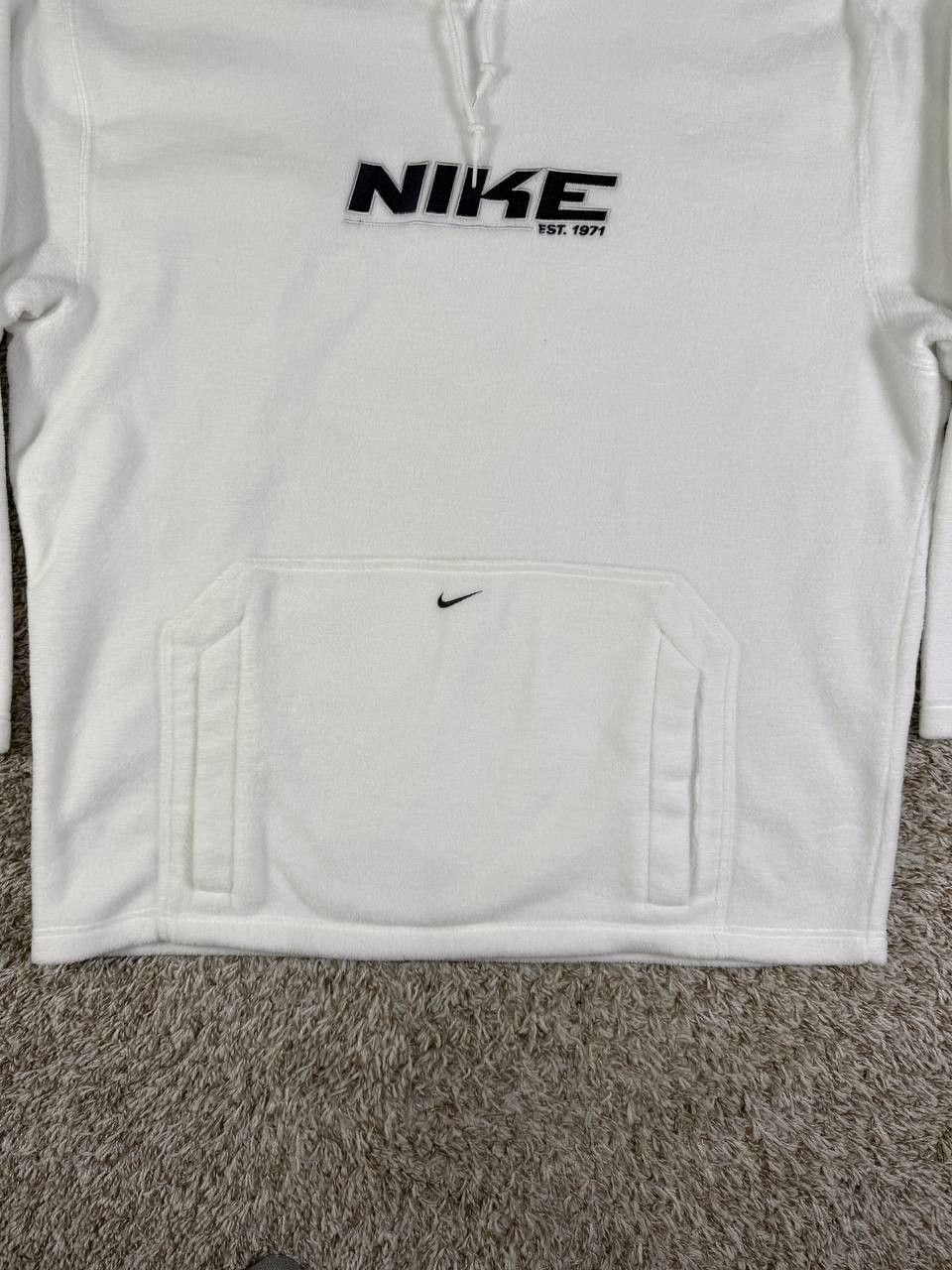 Nike Vintage Nike Fleece Lined Pullover Gray Label Y2K 2000s Size US XL / EU 56 / 4 - 3 Thumbnail