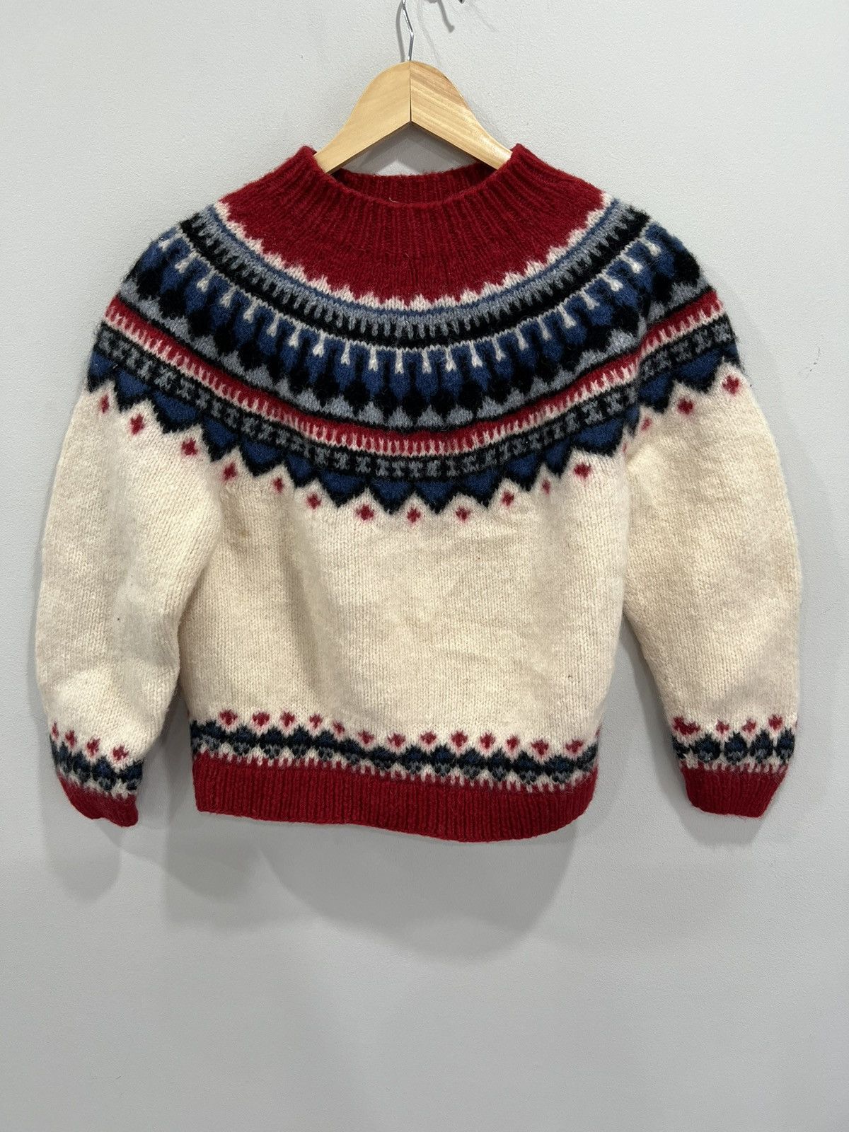 Eddie Bauer Vintage Womens Eddie Bauer Fair Isle Knit Sweater Size US S / EU 44-46 / 1 - 1 Thumbnail