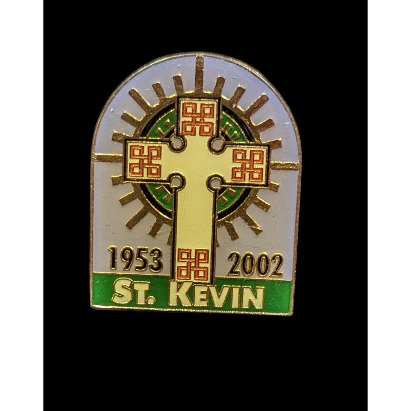Other Vintage Collectible St. Kevin Lapel Pin 1953-2002 Size ONE SIZE - 1 Thumbnail