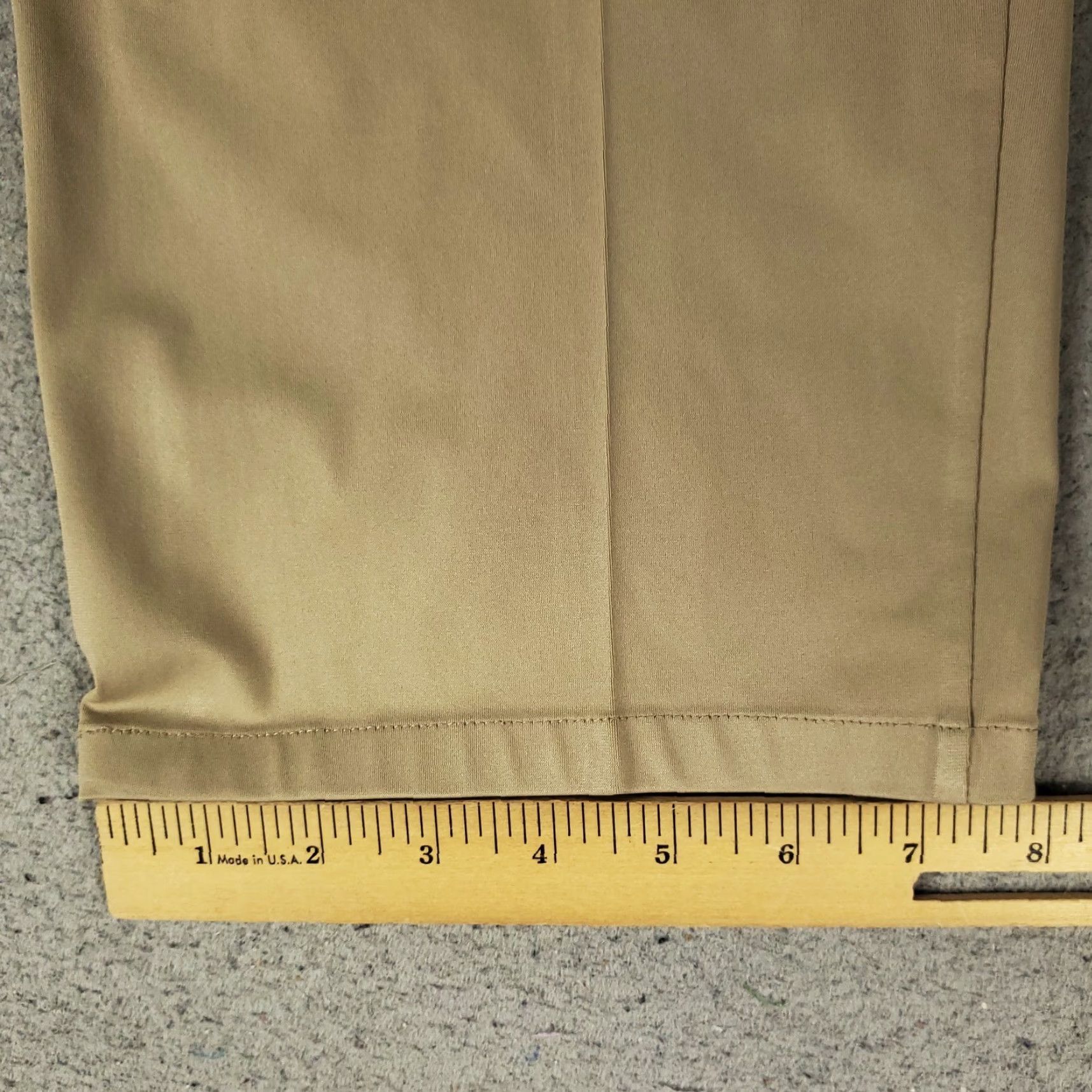 Rhone Rhone Pants Mens 40x27 Beige Chino Flat Front Straight Regular Office, Business, Casual, Formal, Travel, Wedding, Workwear Trousers Size 40 Men Size US 40 / EU 56 - 7 Thumbnail