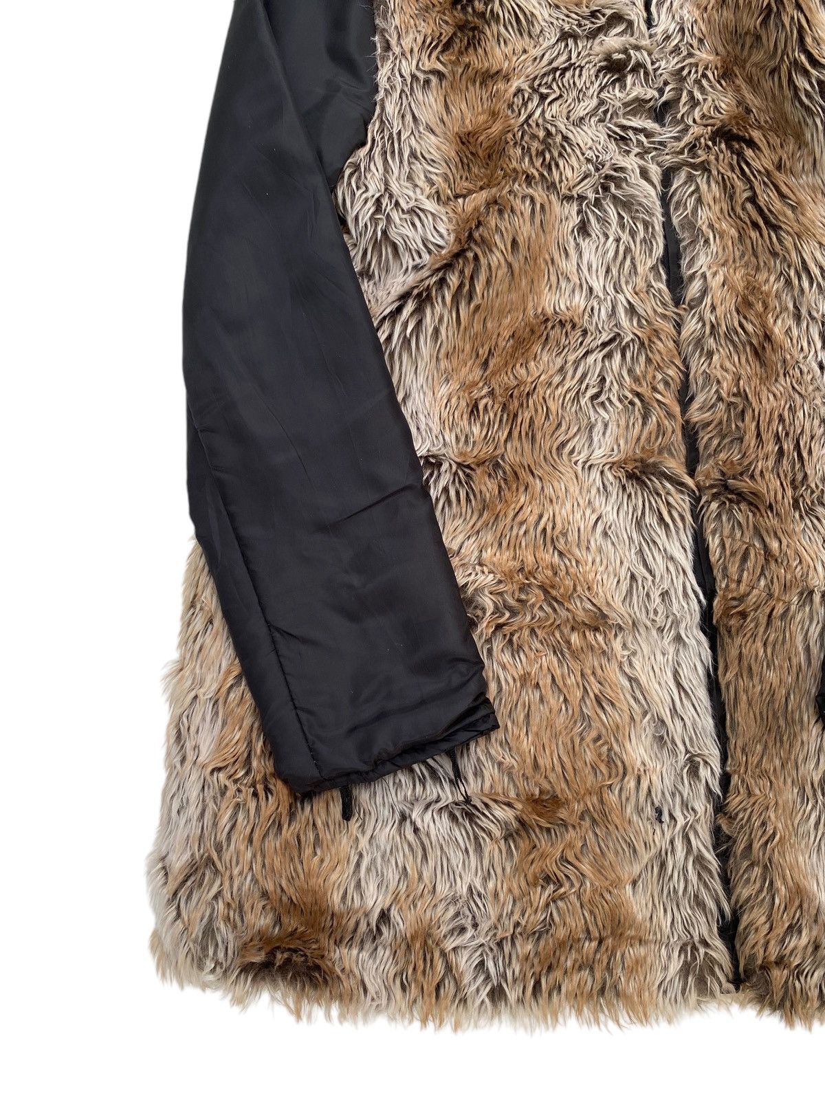 Japanese Brand × Vintage Vtg Fur Hoodie Size US S / EU 44-46 / 1 - 4 Thumbnail