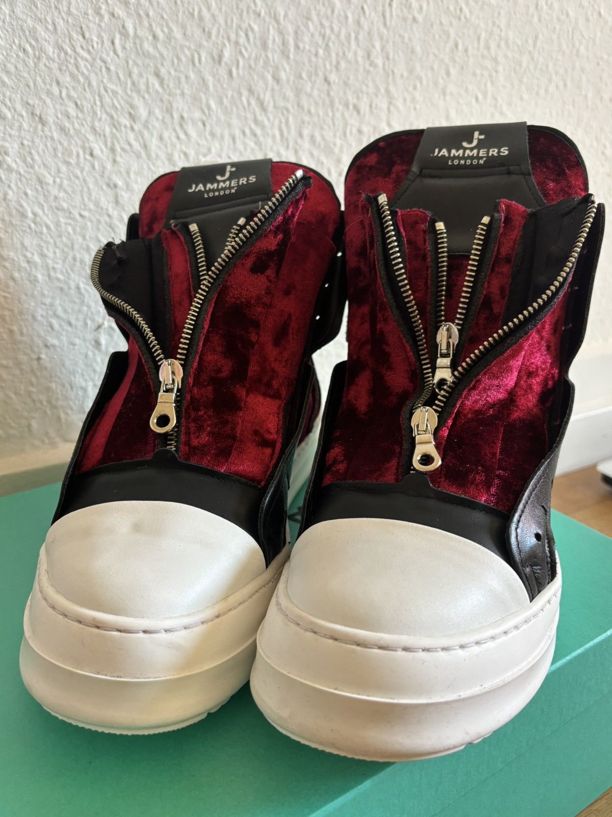 Cinzia Araia Jammers London DOUBLE ZIP BOOTS | Grailed