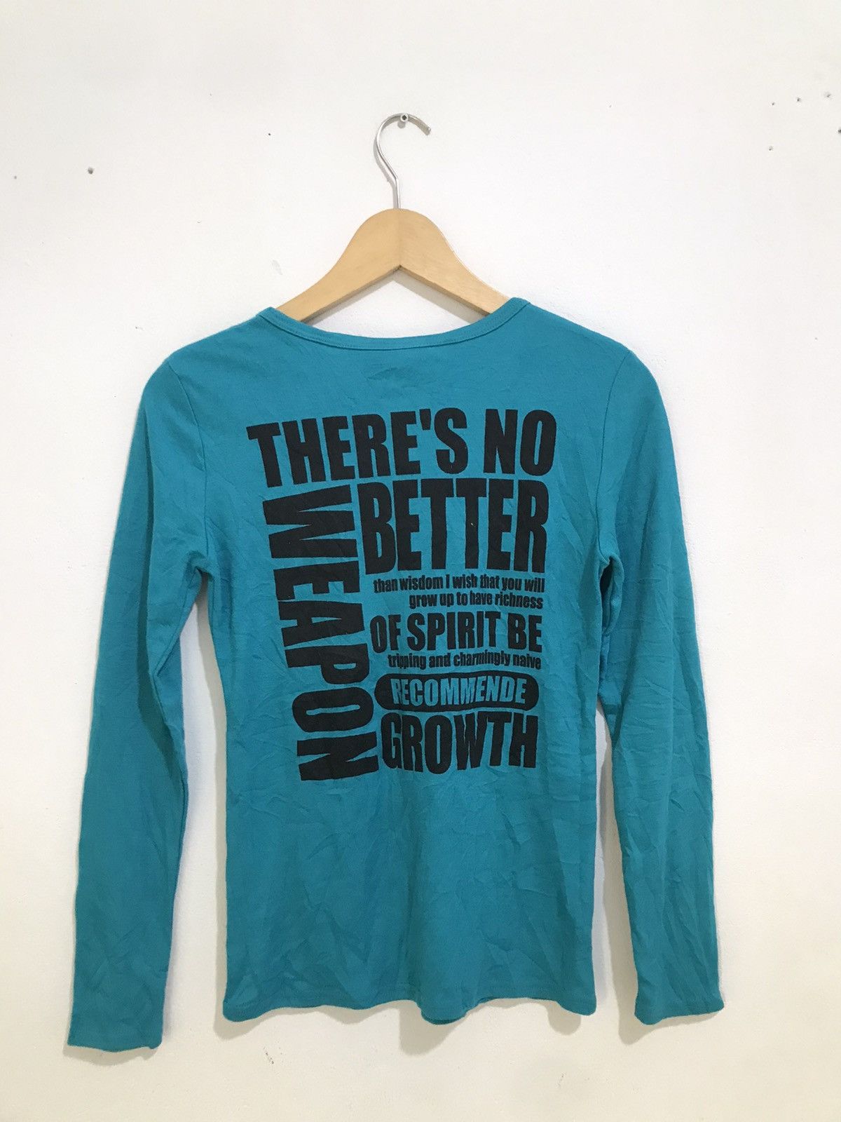 Hysteric Glamour Waves of joy Poem Long sleeve Size M / US 6-8 / IT 42-44 - 4 Thumbnail