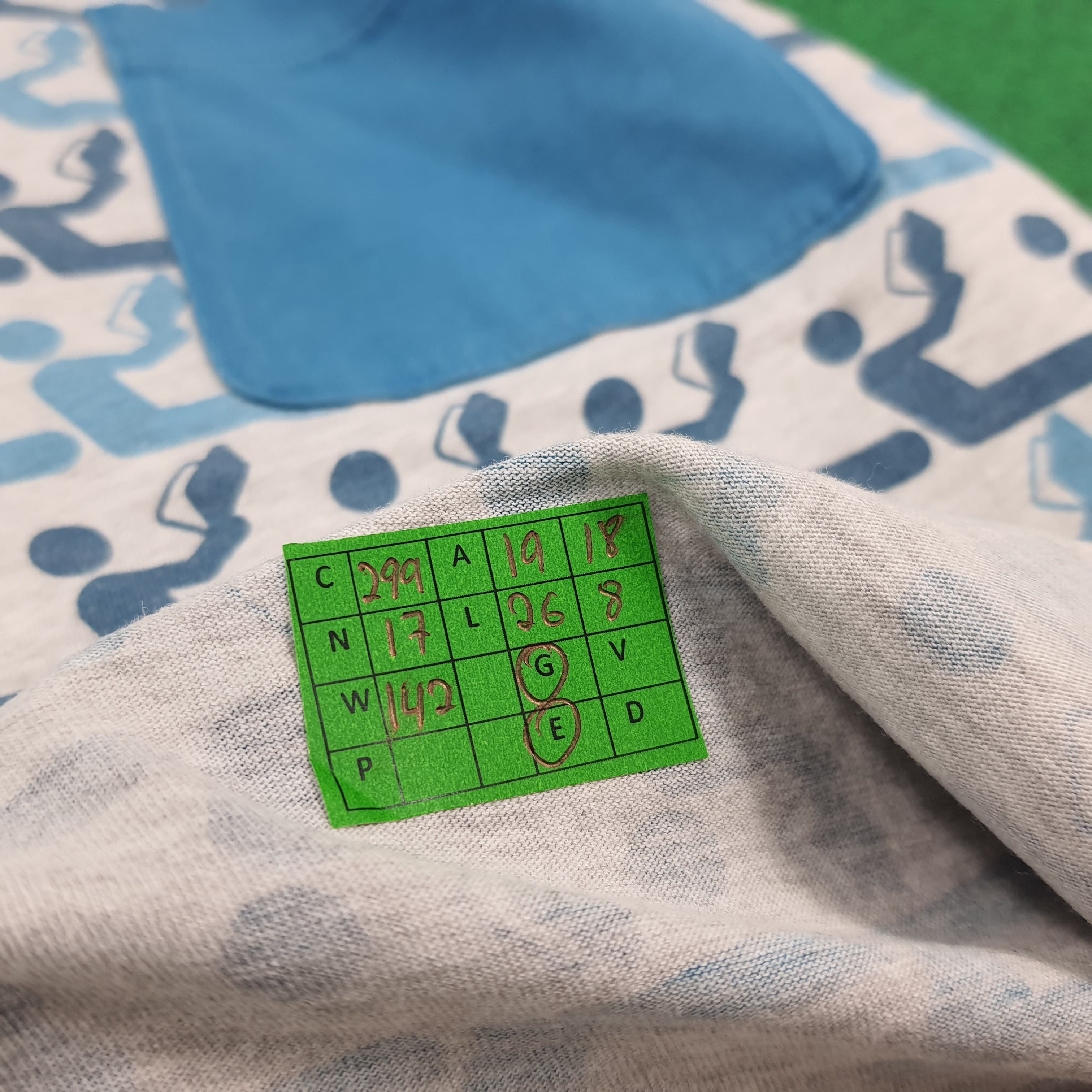 Comme des Garcons Vintage Comme Des Garcons Monogram Pocket Tee C299N17 Size US M / EU 48-50 / 2 - 8 Thumbnail