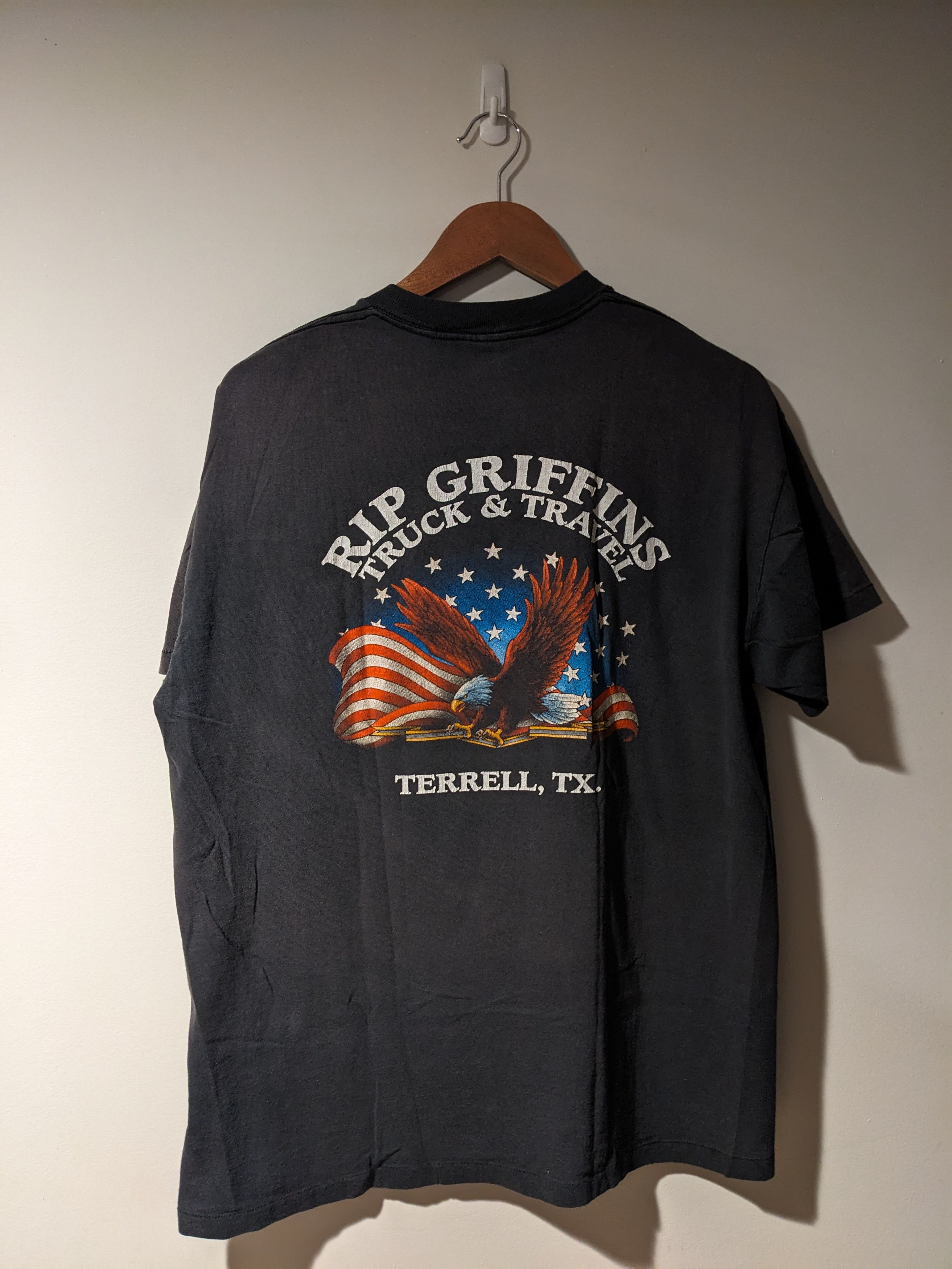 Harley Davidson × Vintage Vintage 90s OX Head Follow the Wind Harley Davidson T-Shirt Size US L / EU 52-54 / 3 - 6 Thumbnail