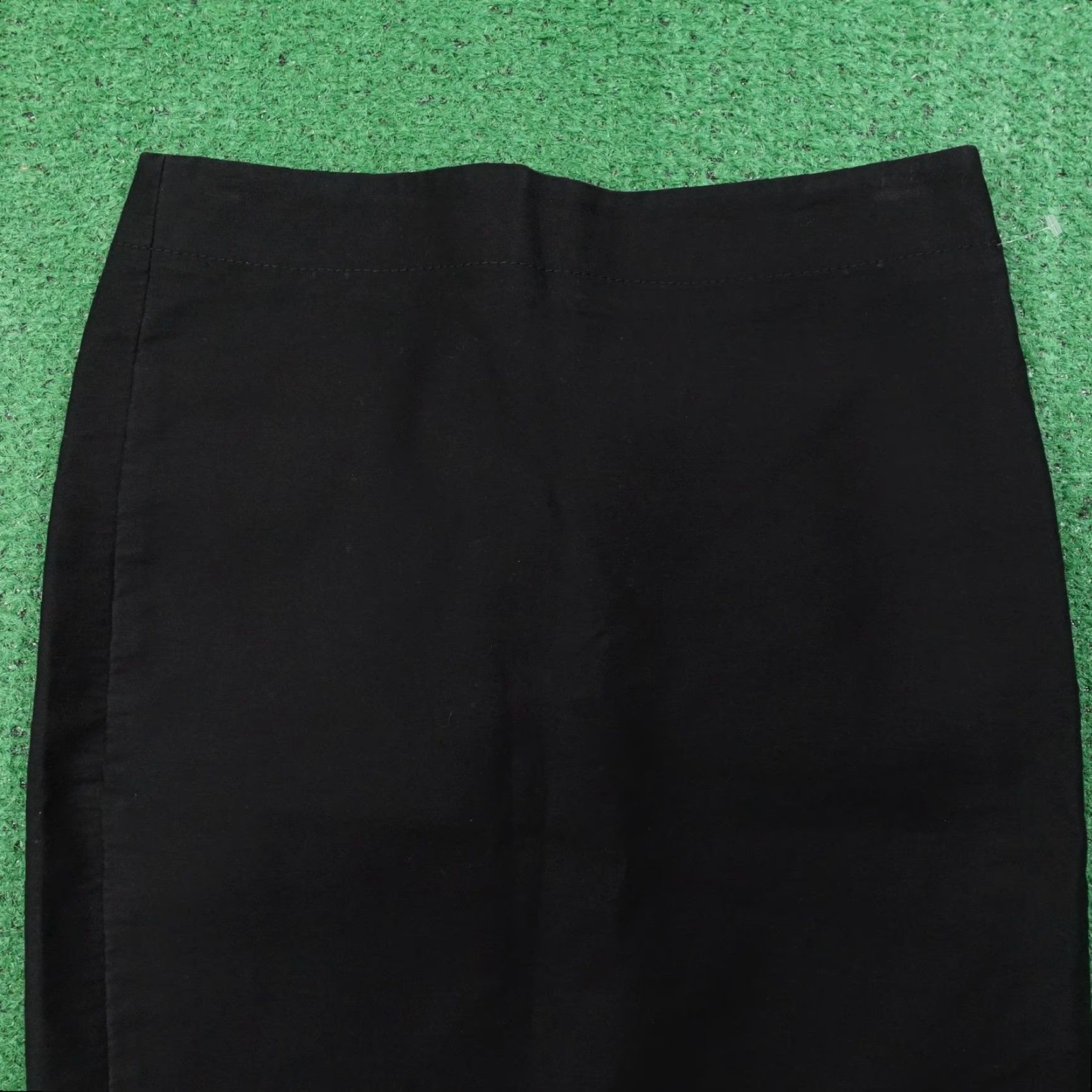 J.Crew J.CREW Skirt Womens 4 Black Pencil Back Slit Stretch Office Wear Career Size 27" / US 4 / IT 40 - 2 Thumbnail