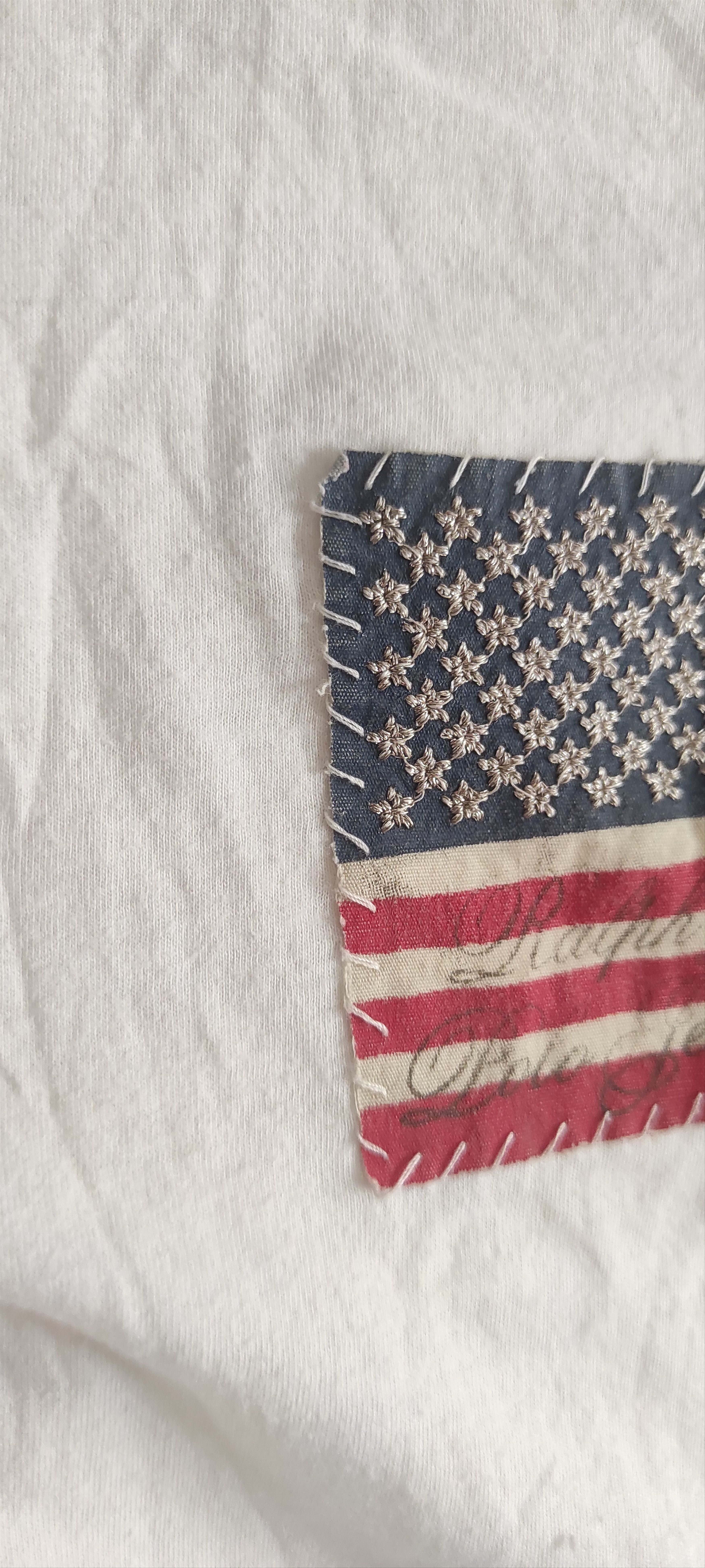 Polo Ralph Lauren Polo Ralph Lauren Vintage Retro USA Flag T-Shirt Classic FIt Size S / US 4 / IT 40 - 6 Thumbnail