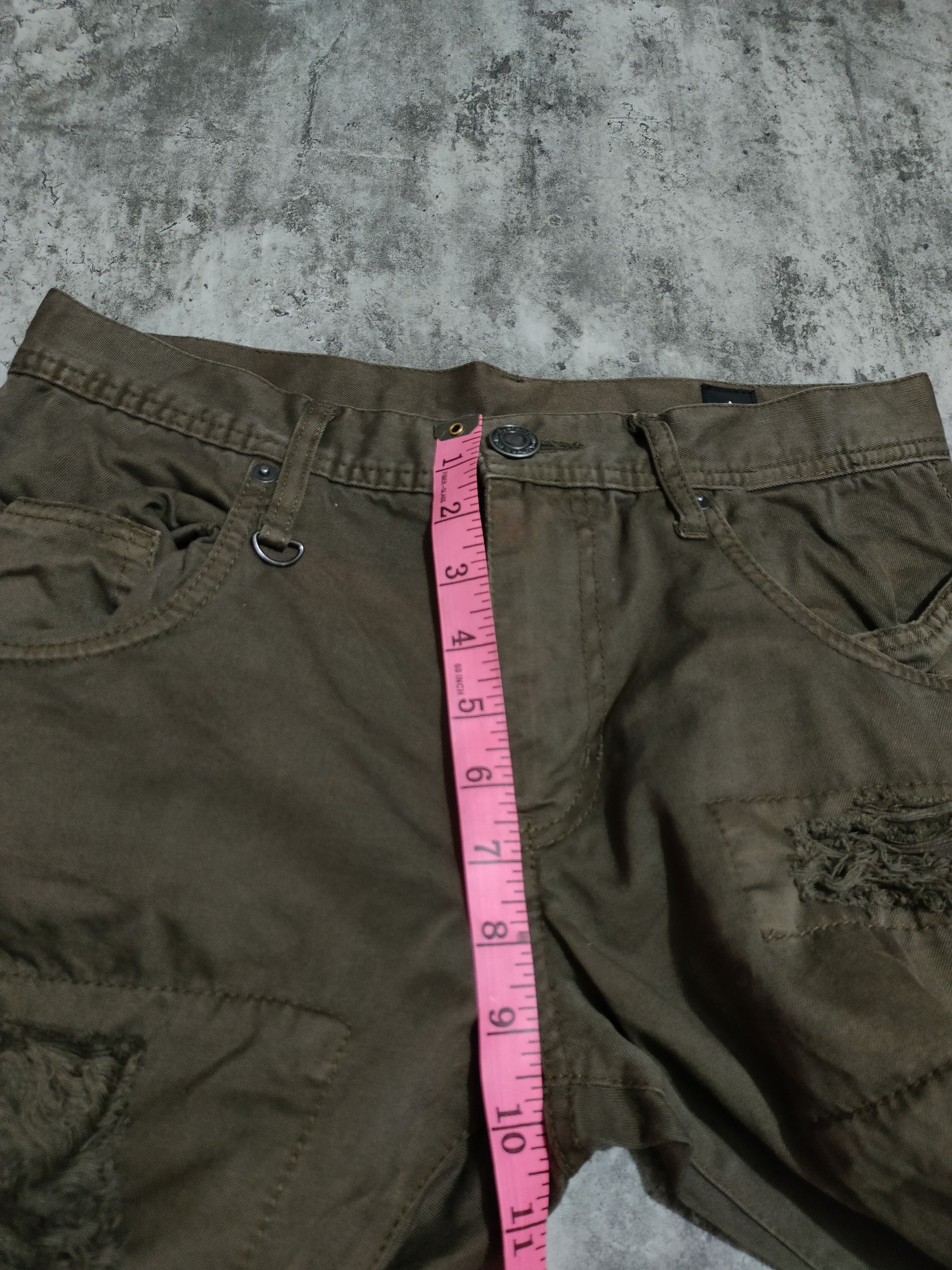 Hysteric Glamour × If Six Was Nine × Le Grande Bleu (L.G.B.) Semantic Design Punk style Buckle Pans Size US 30 / EU 46 - 14 Thumbnail