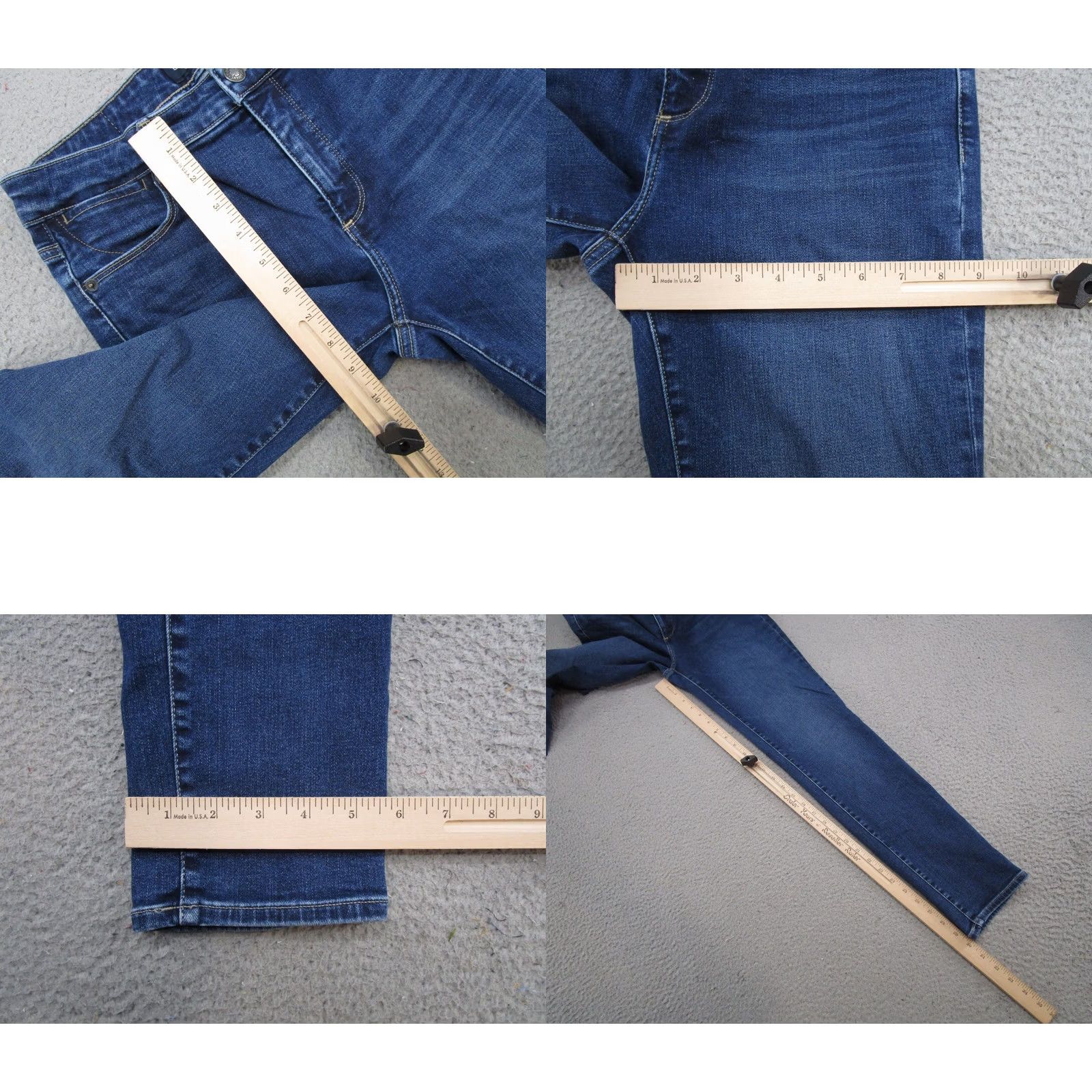 Lucky Brand Lucky Brand Hayden Skinny Jeans Women's Size 4 Blue Denim Stretch 5-Pocket Regular Rise Denim Shirt? Size 27" / US 4 / IT 40 - 8 Thumbnail