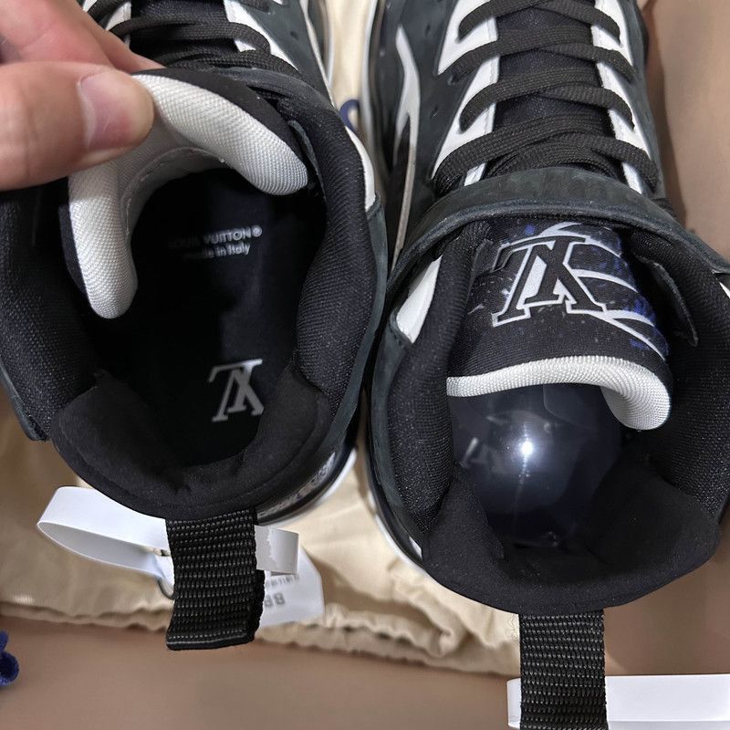 Louis Vuitton Louis Vuitton Trainer 2 High-Top Sneakers Size US 7.5 / IT 37.5 - 8 Thumbnail