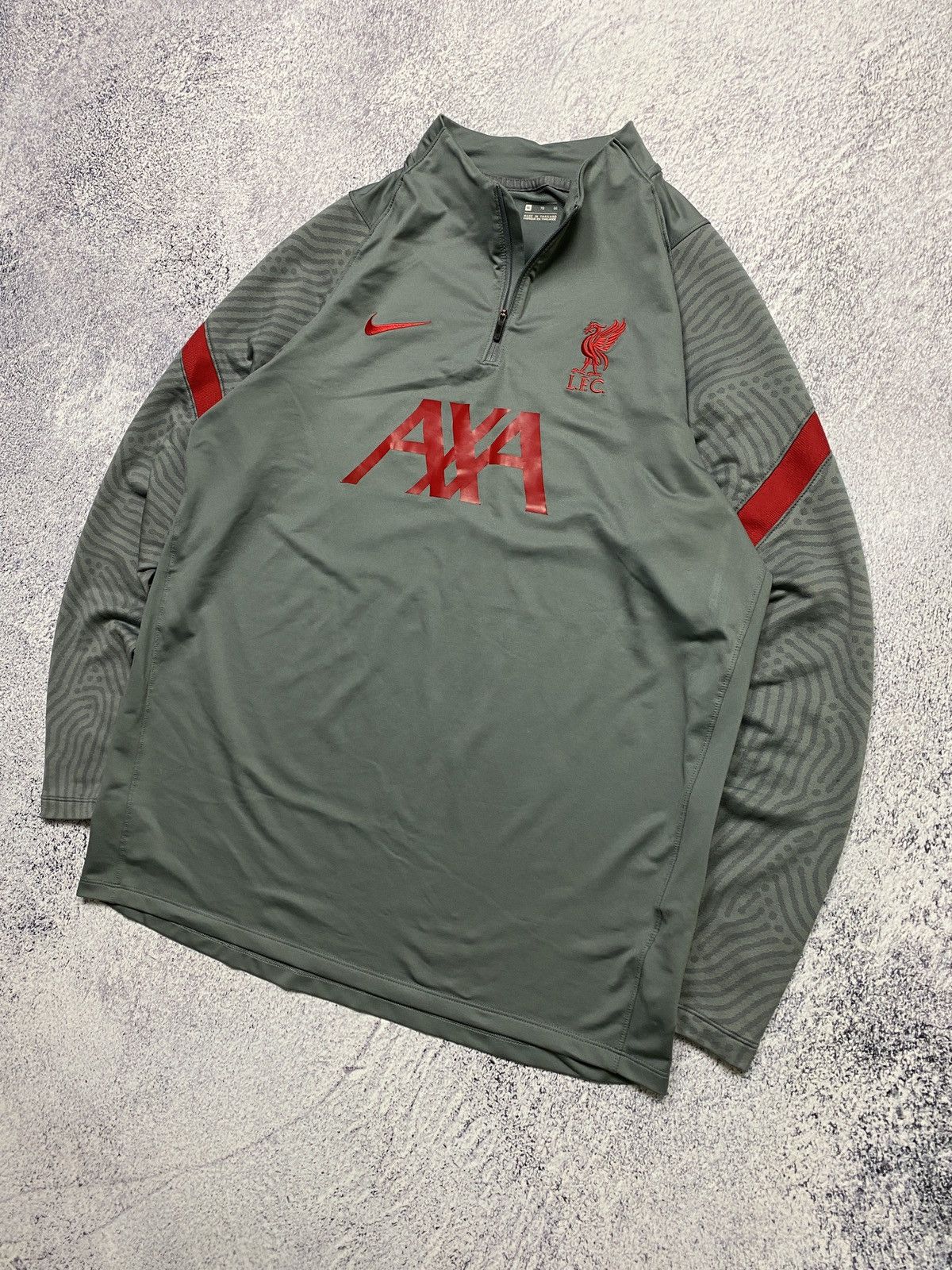Nike Nike Liverpool FC Training Longslevee Soccer Jersey Drill Size US XL / EU 56 / 4 - 3 Thumbnail