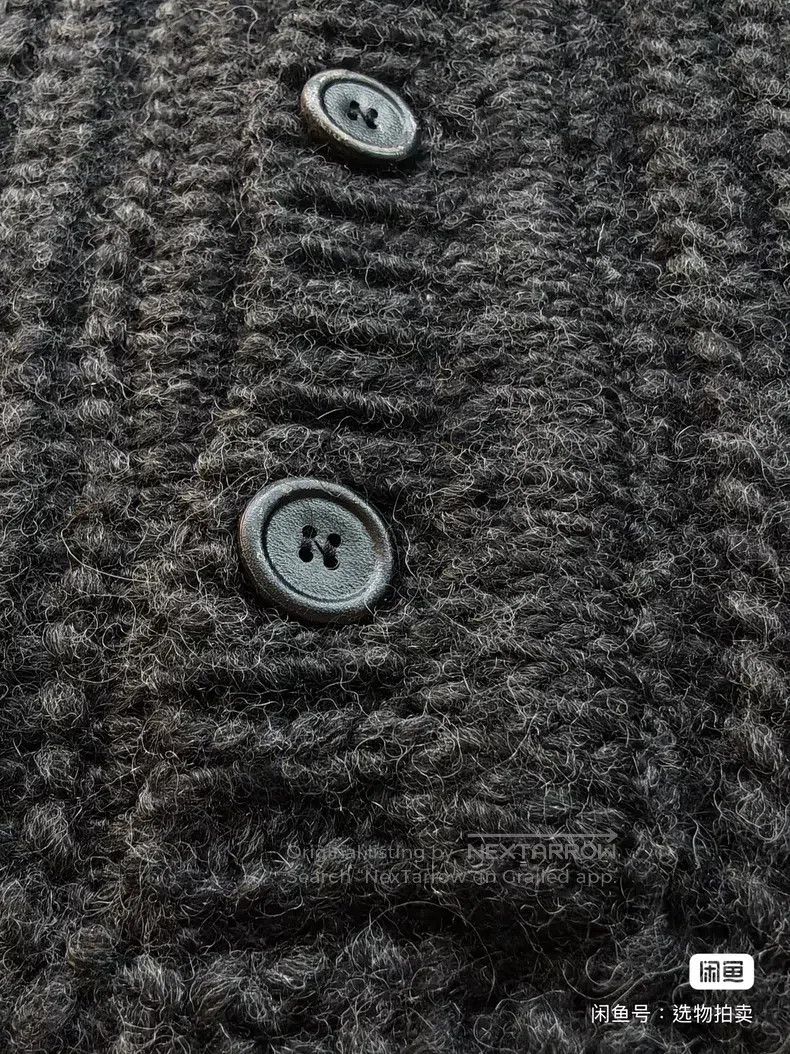Our Legacy Our Legacy Wool Crewneck Sweater - Deep Grey Size US S / EU 44-46 / 1 - 9 Thumbnail