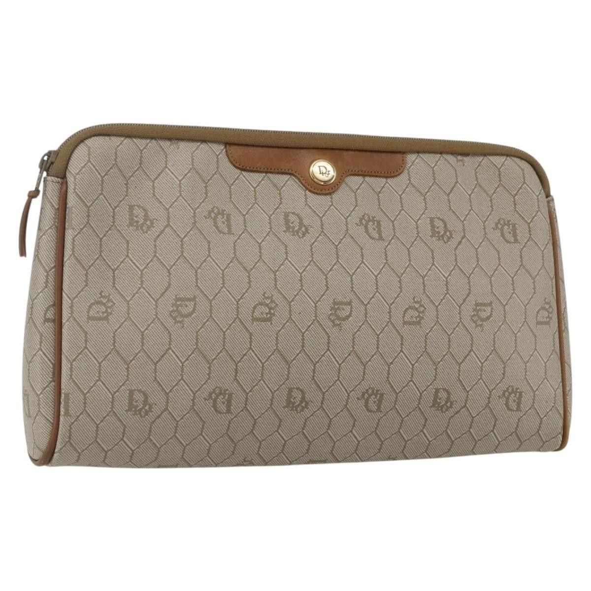 Dior Christian Dior Vintage honeycomb clutch Canvas Size ONE SIZE - 1 Thumbnail