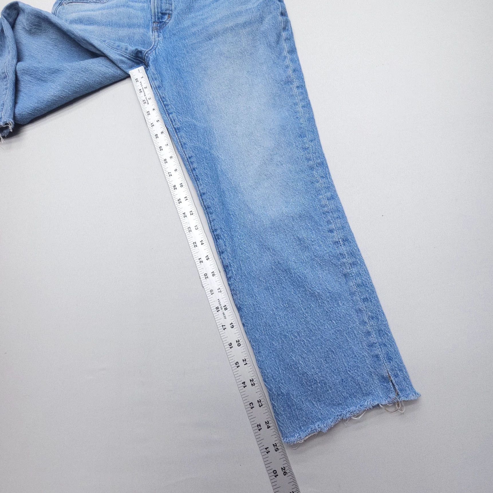 Madewell Madewell The Perfect Vintage Jeans Petites 30P Blue Denim 90s Womens Size 30" / US 8 / IT 44 - 4 Thumbnail