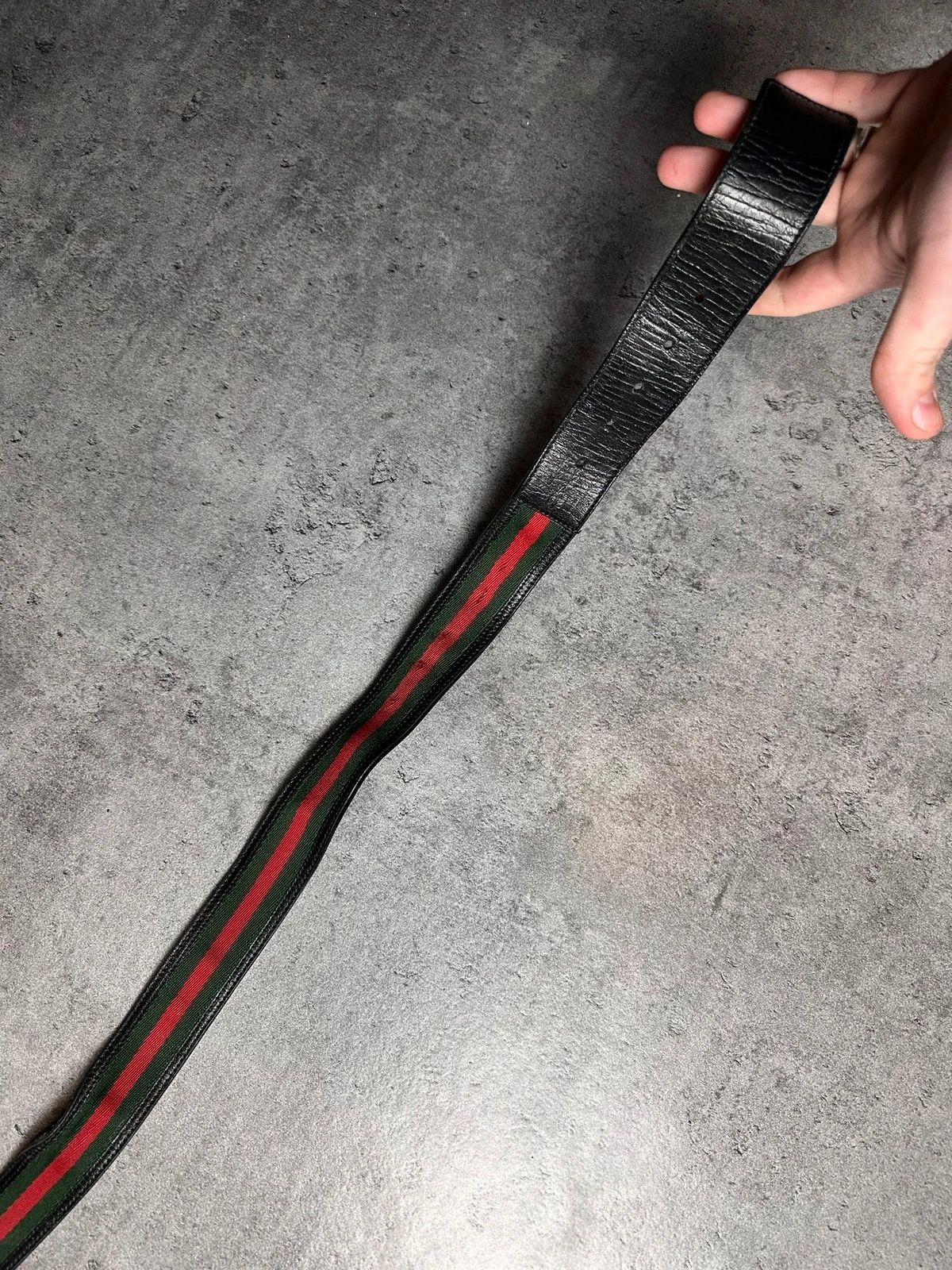 Gucci Gucci belt vintage leather Size ONE SIZE - 4 Thumbnail